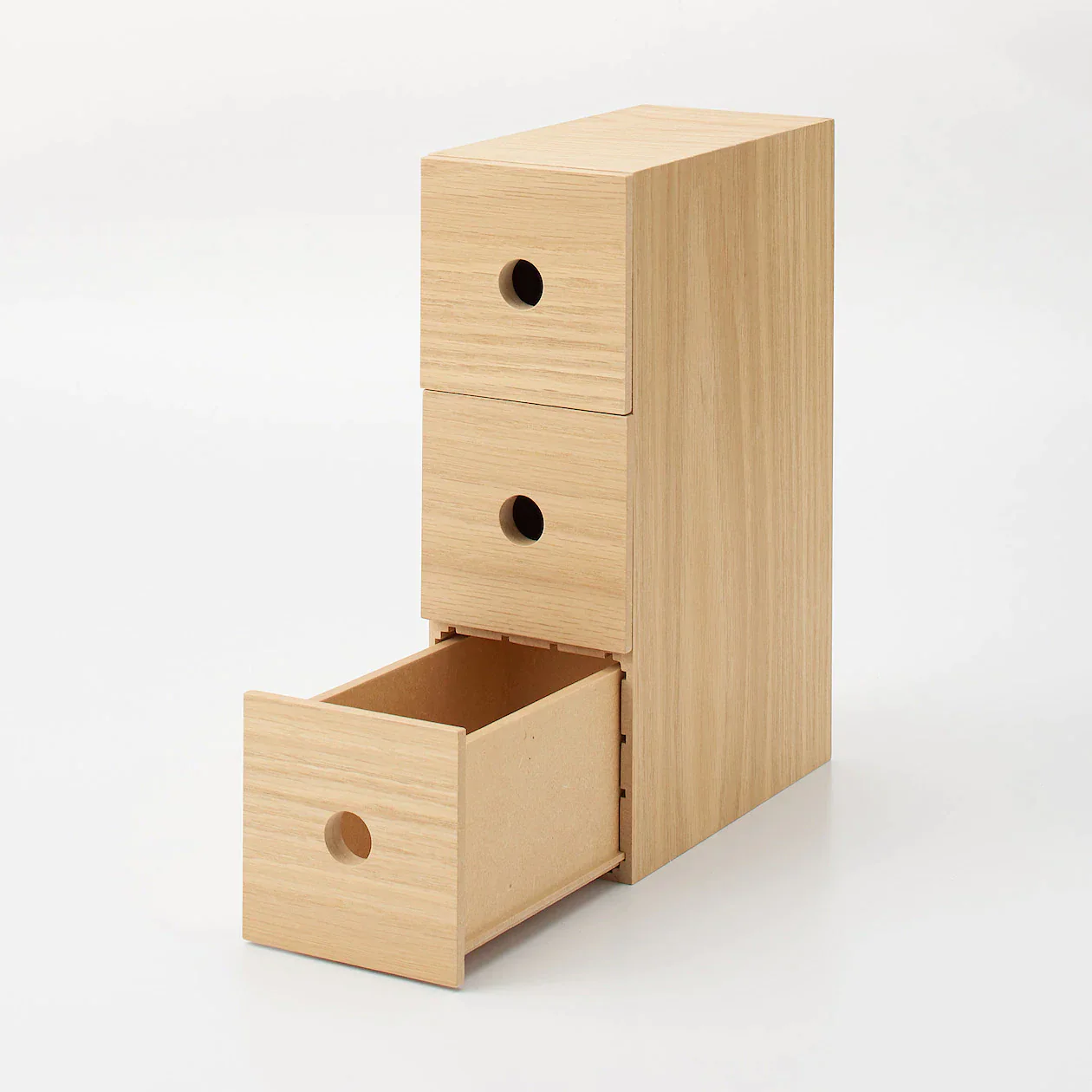 Wooden Storage 3 Drawers - Image 3