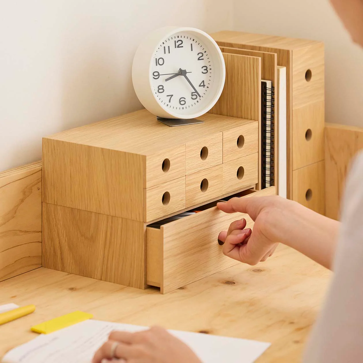 Wooden Storage 6 Drawers - Image 11