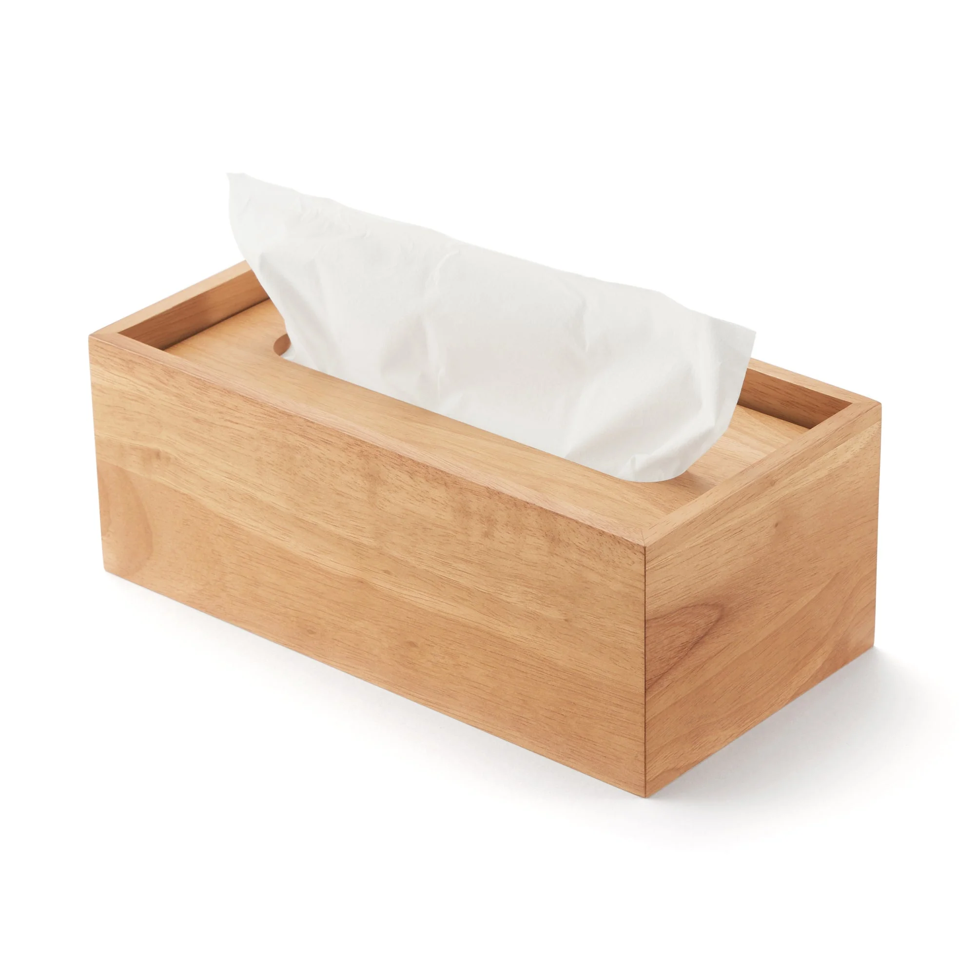 Wooden Tissue Holder for Boxed Tissue