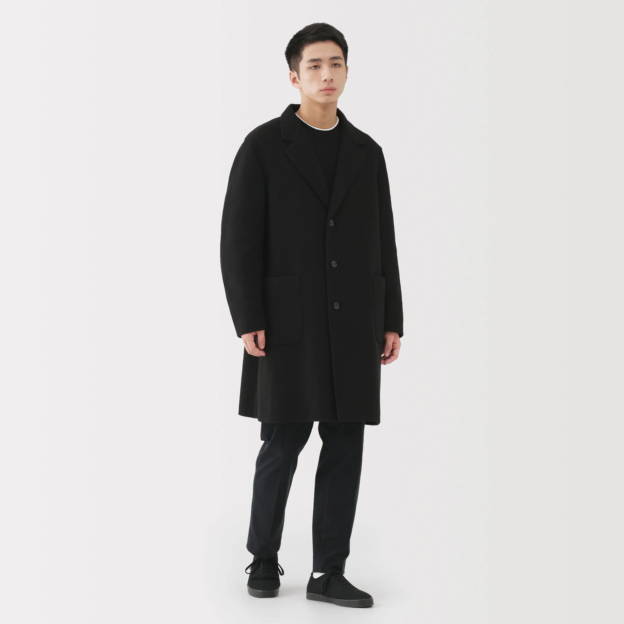 Wool Blend Chester Coat - Image 13