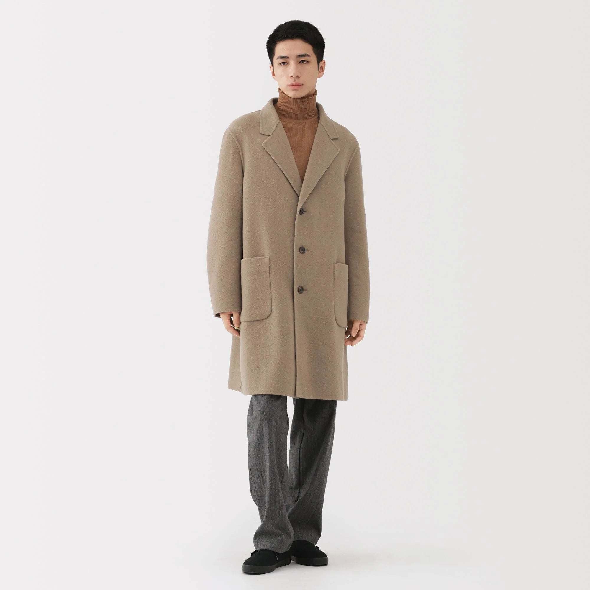 Wool Blend Chester Coat - Image 4