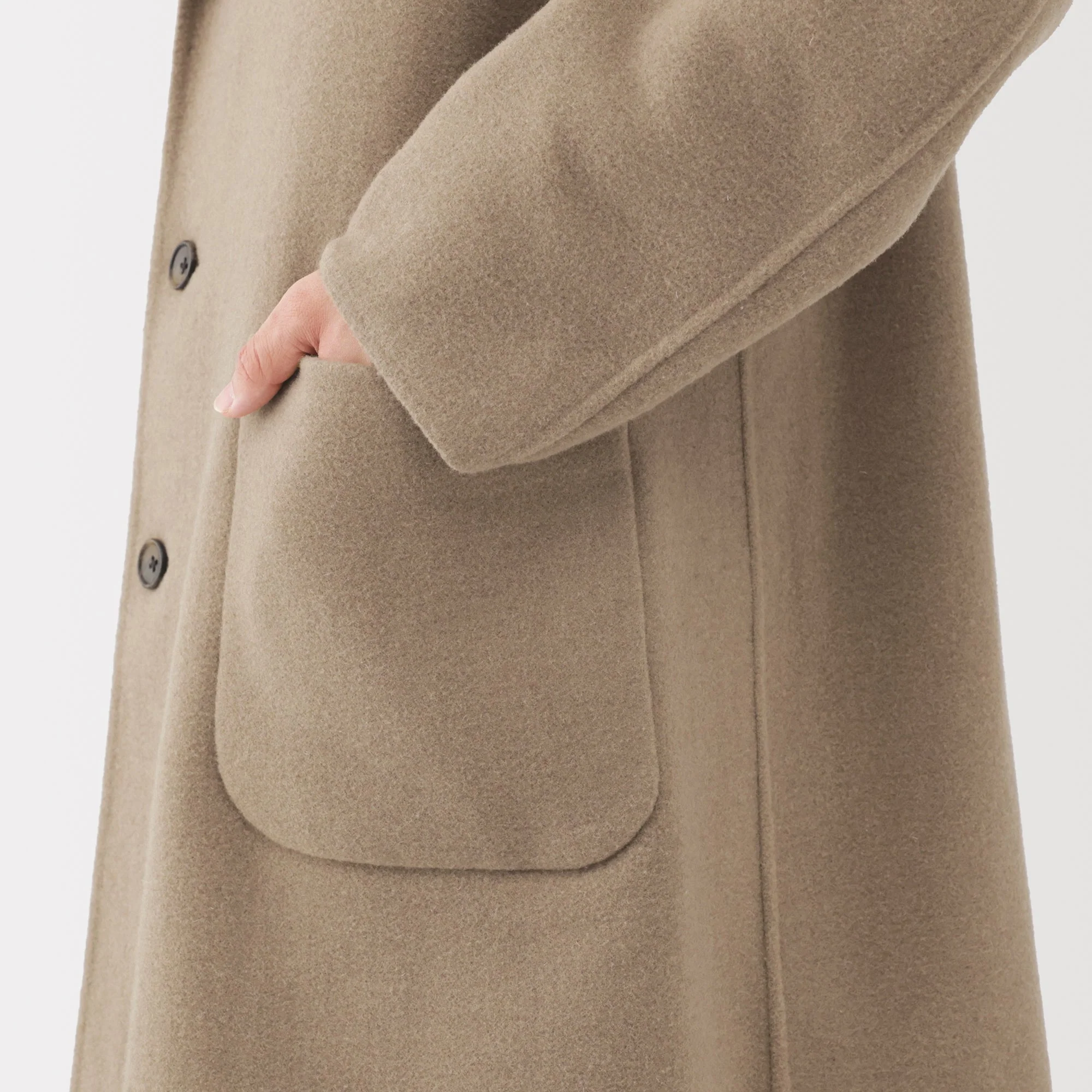 Wool Blend Chester Coat - Image 8