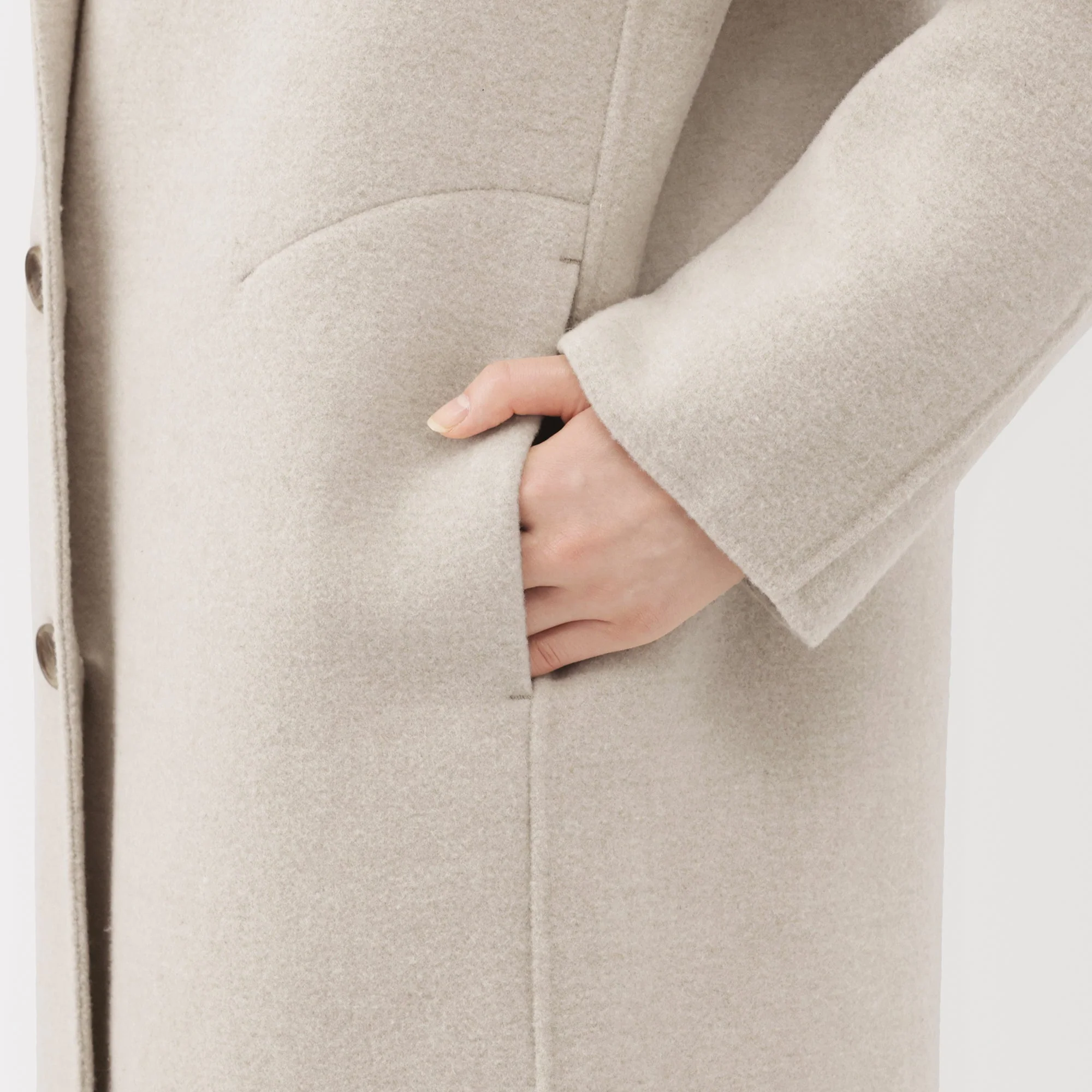 Wool Blend Chester Coat - Image 17