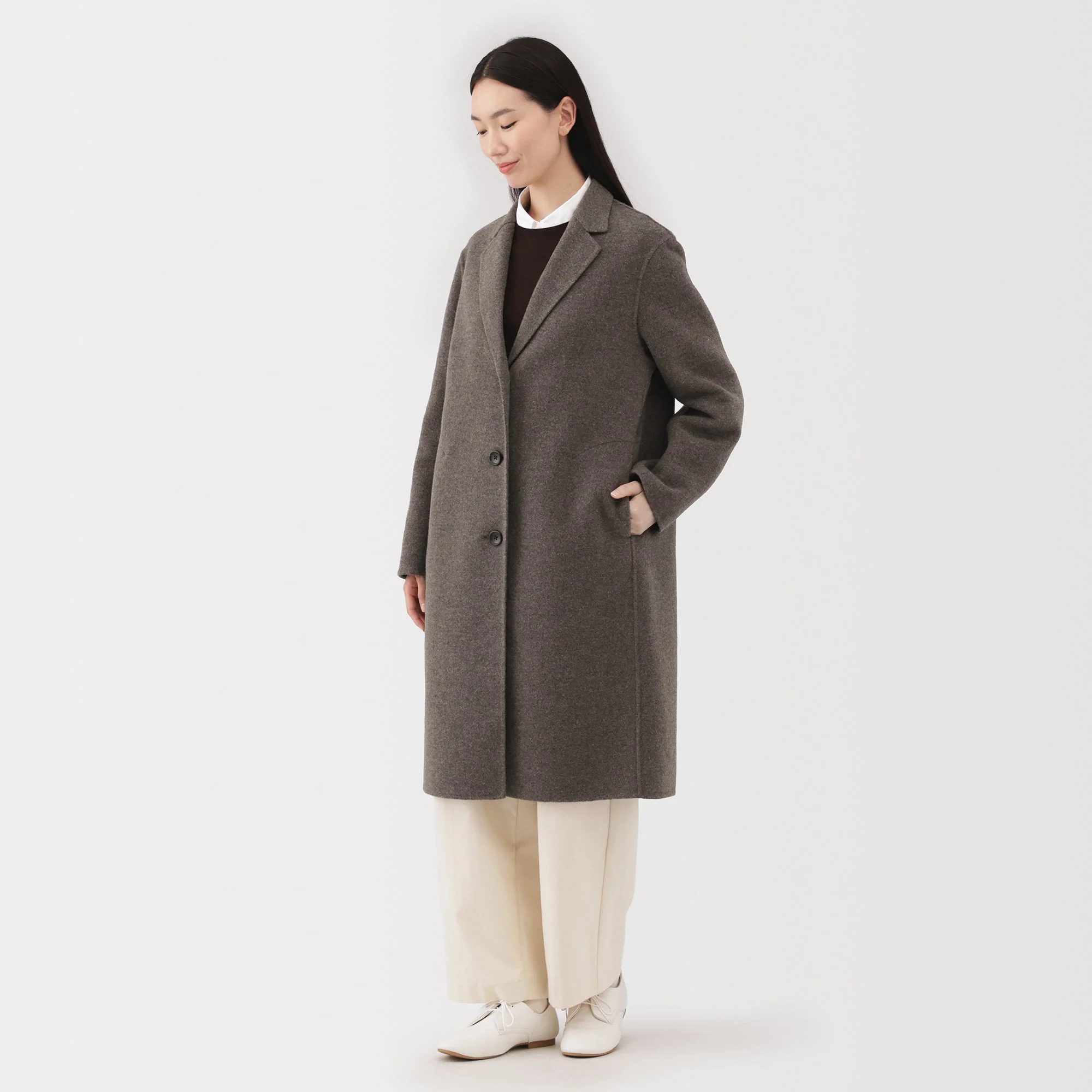 Wool Blend Chester Coat - Image 4