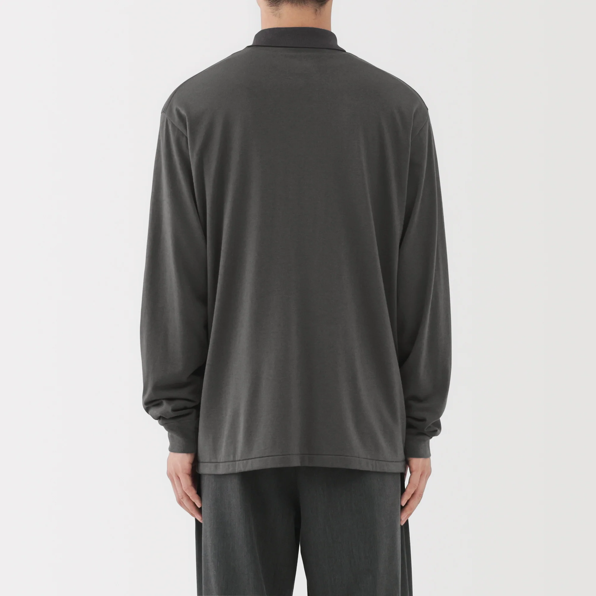 Wool Blend Shirt Cardigan - Image 6