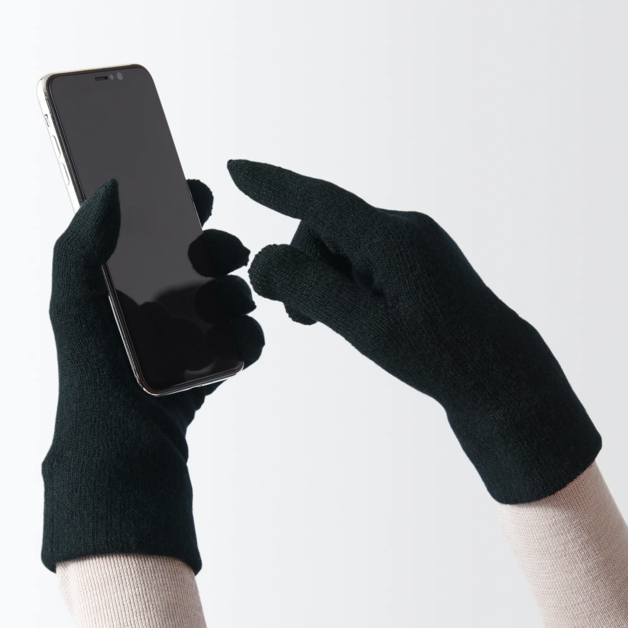 Wool Blend Touchscreen Gloves - Image 19