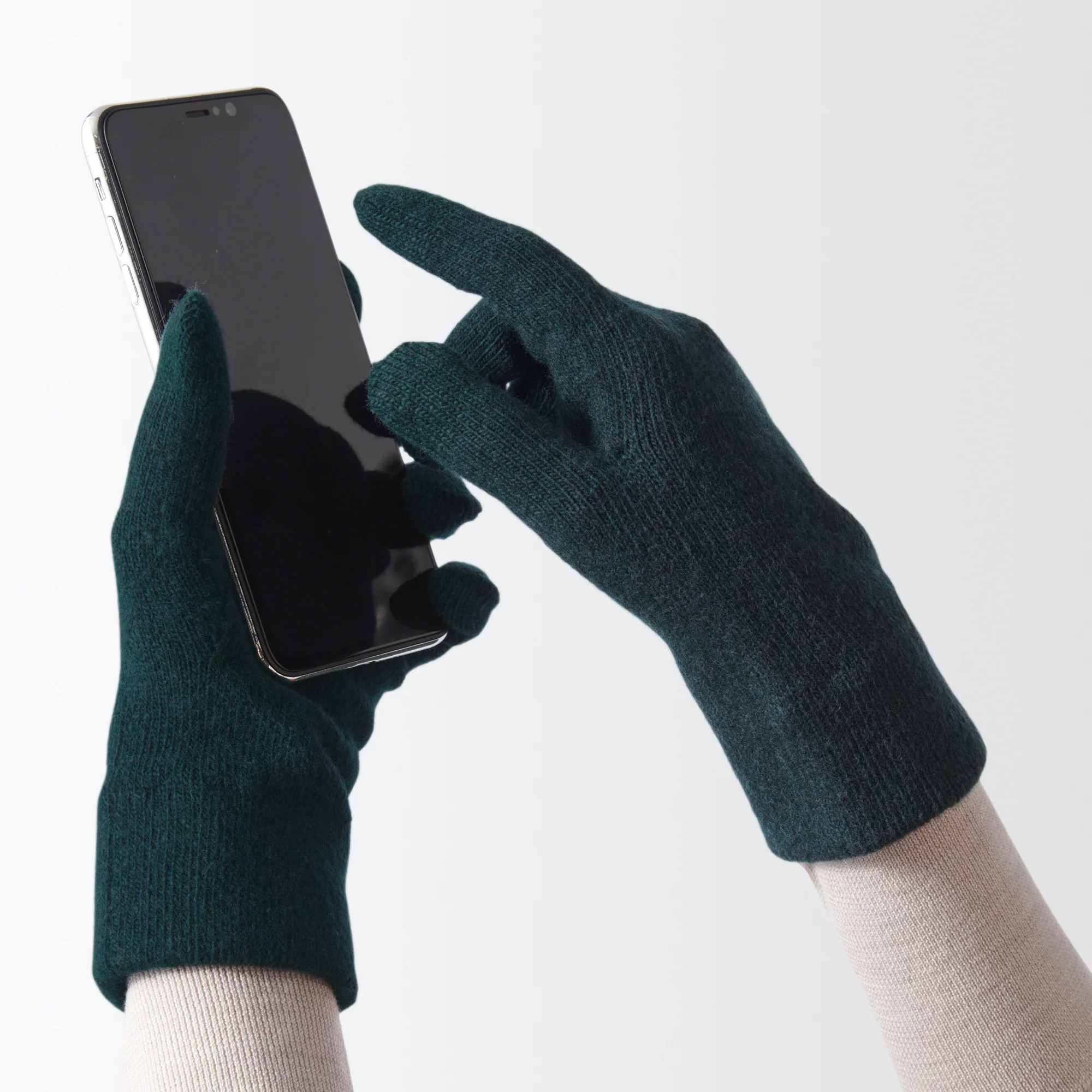 Wool Blend Touchscreen Gloves - Image 31