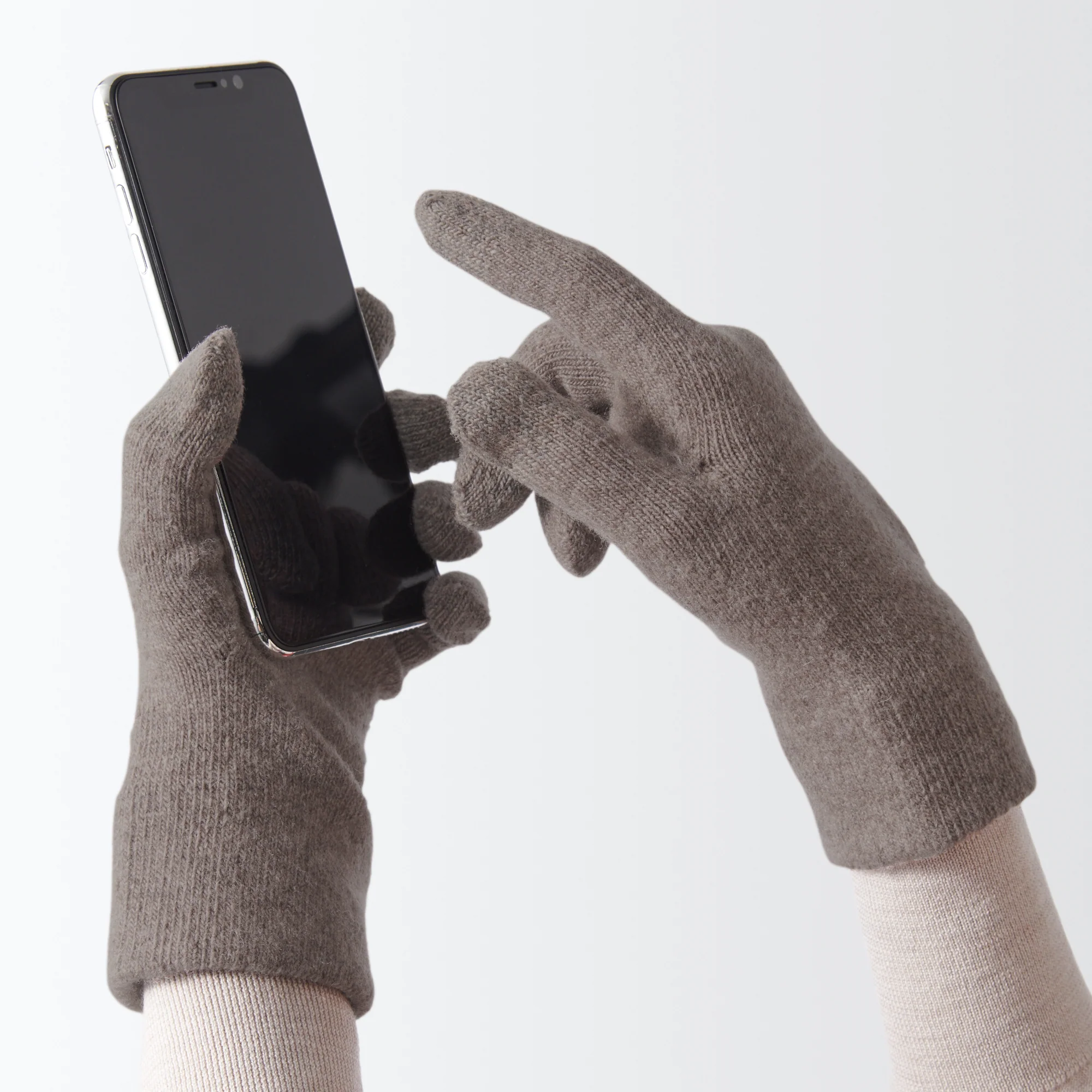 Wool Blend Touchscreen Gloves - Image 37