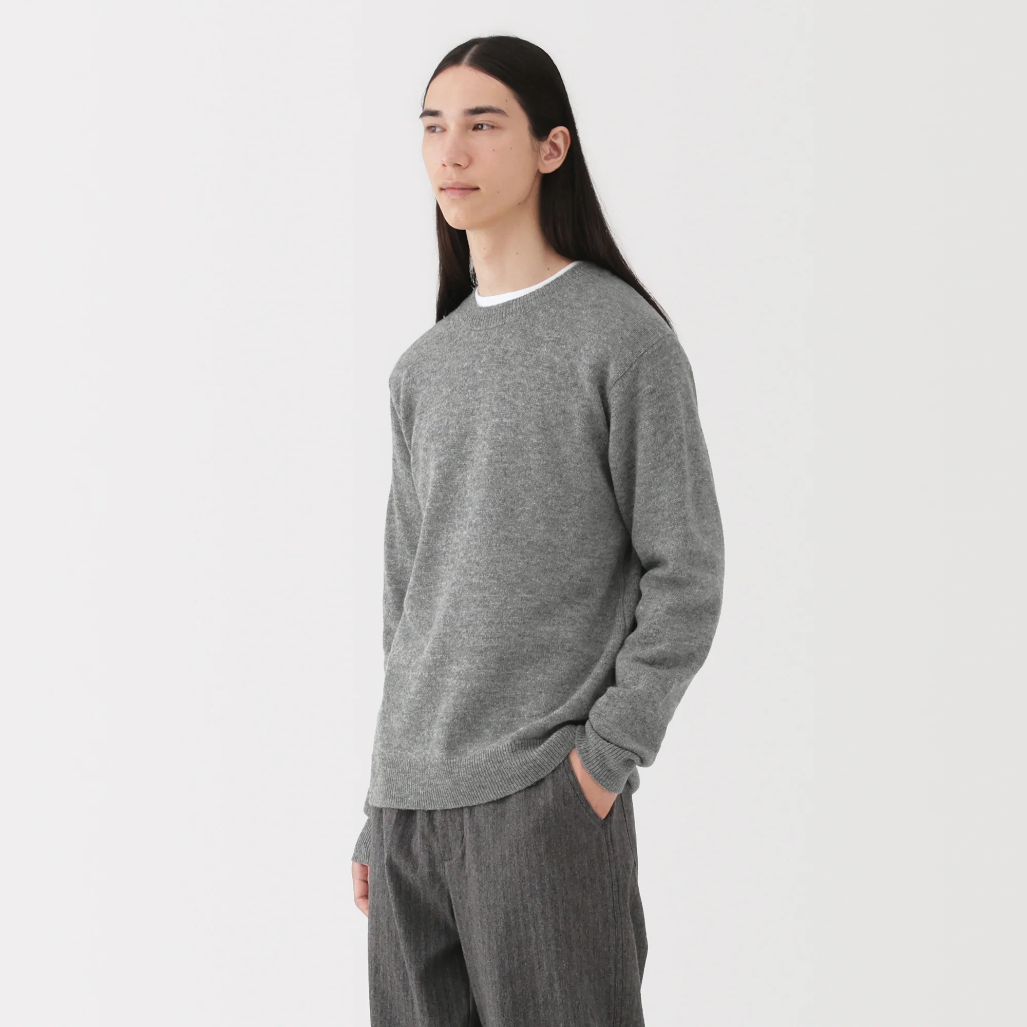 Wool Crewneck Sweater - Image 3