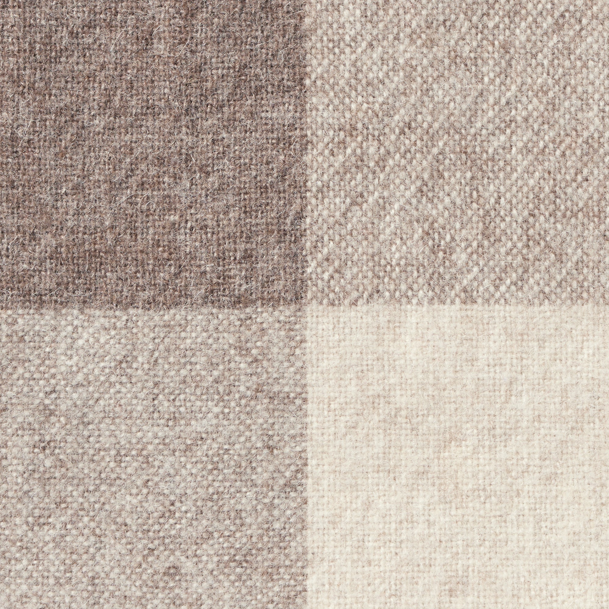 Wool Cushion Cover - Check - 16.9 x 16.9" - Image 6