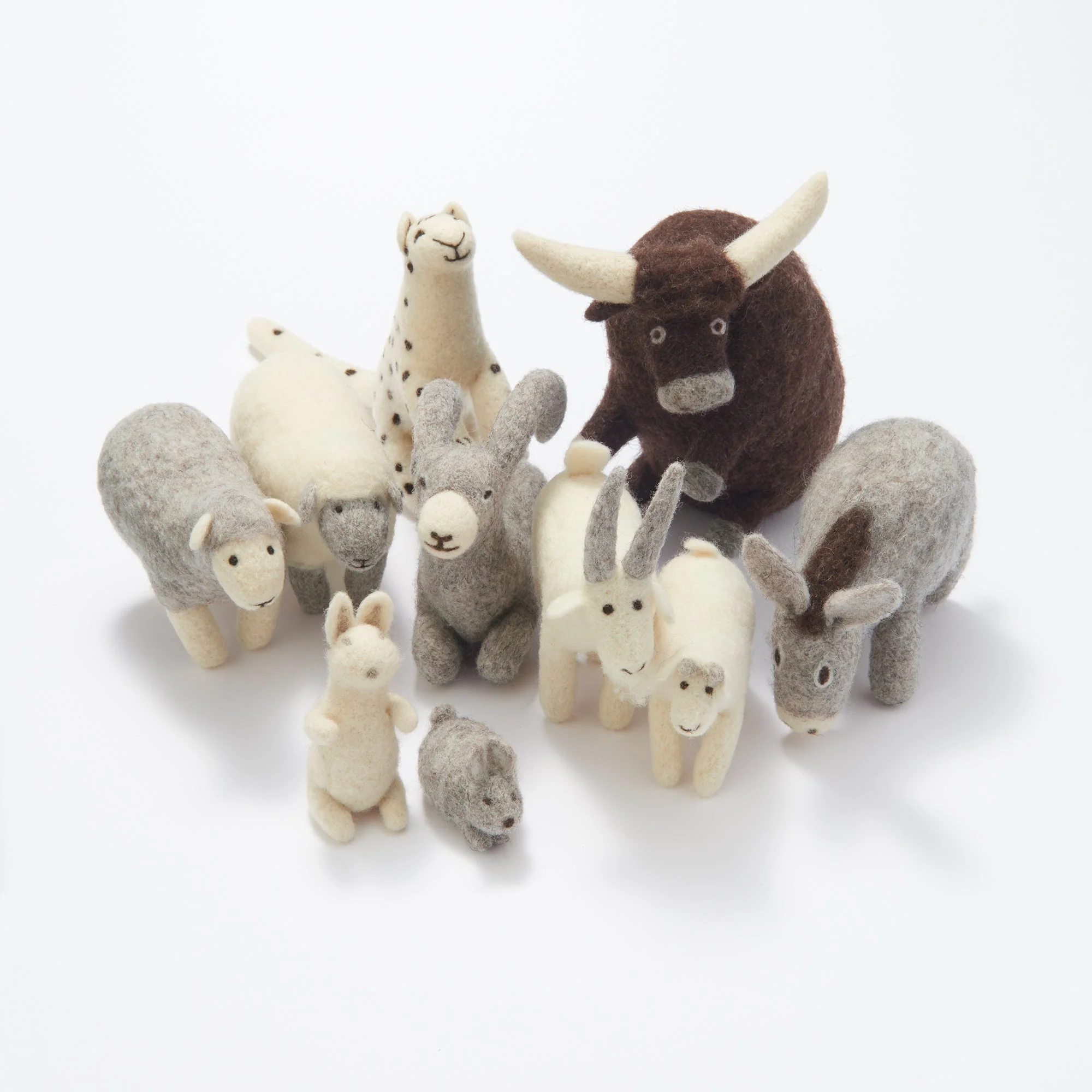Wool Felt Animal - Yak - Image 4