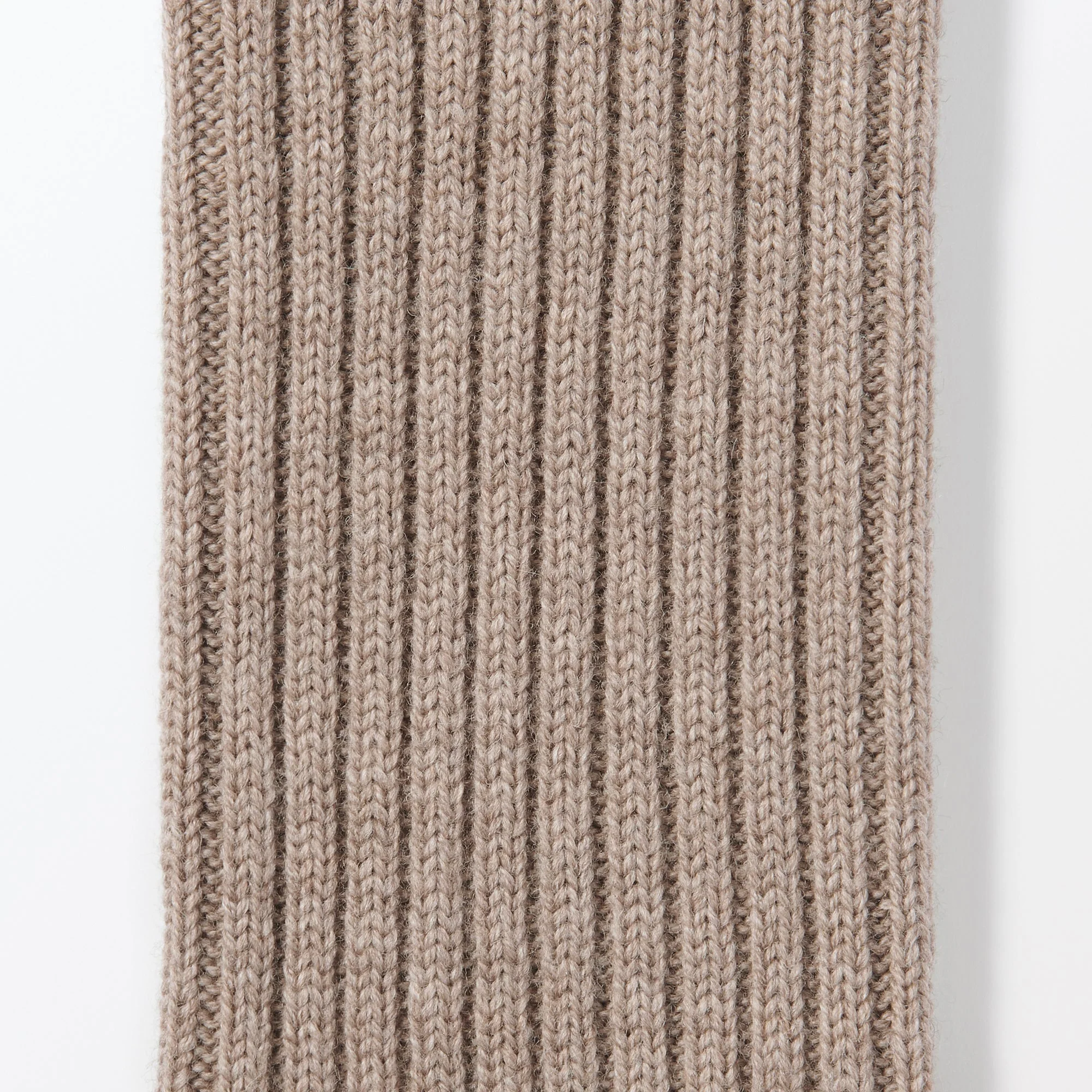 Wool Rib Knit Arm Warmers - Image 10
