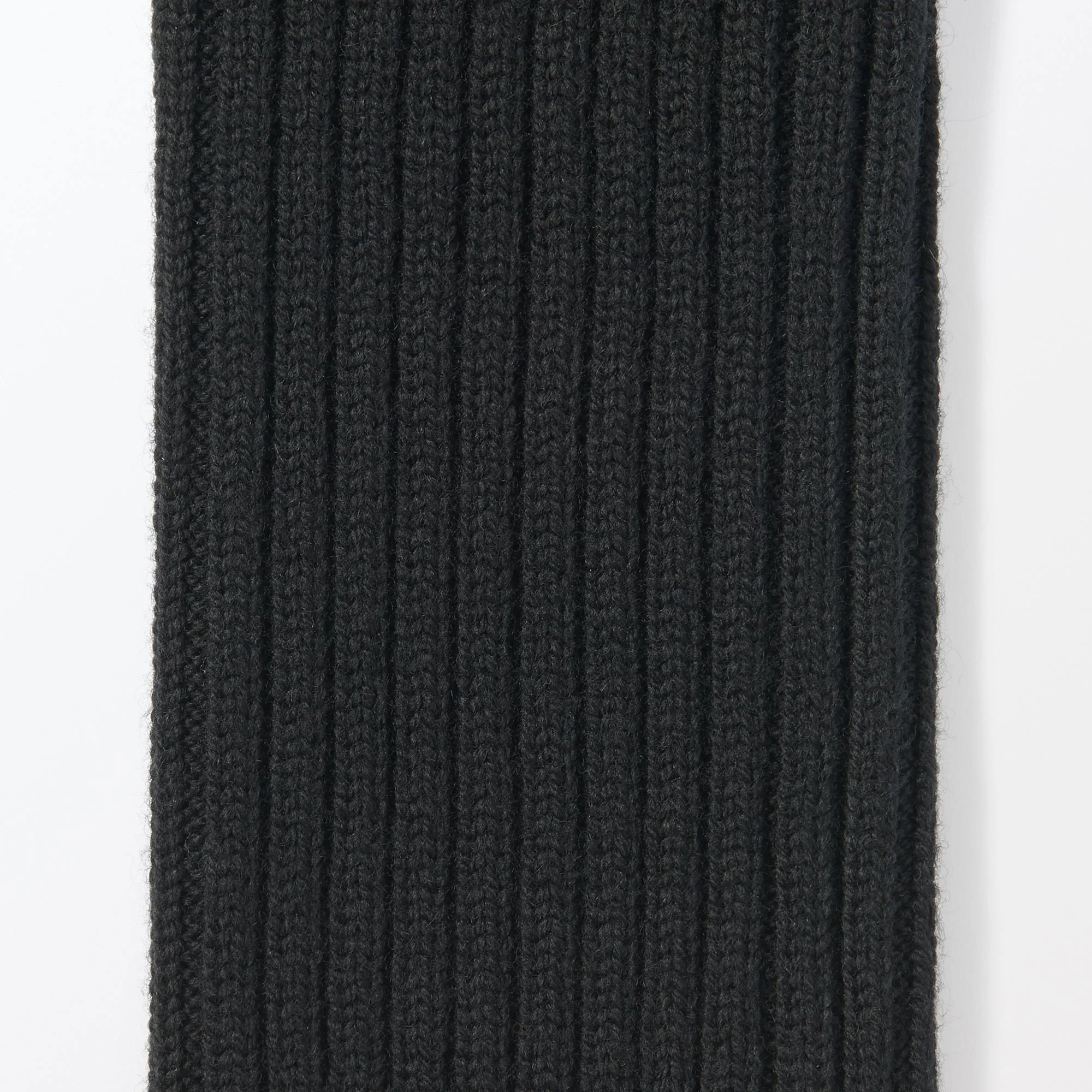 Wool Rib Knit Arm Warmers - Image 4