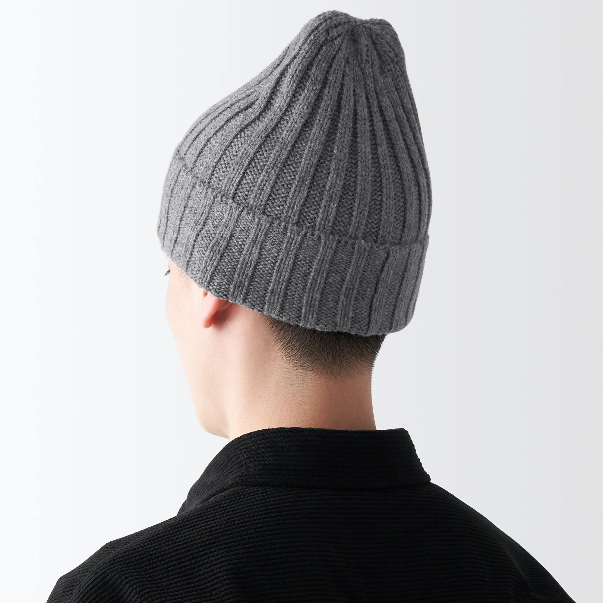 Wool Ribbed Beanie - Image 12