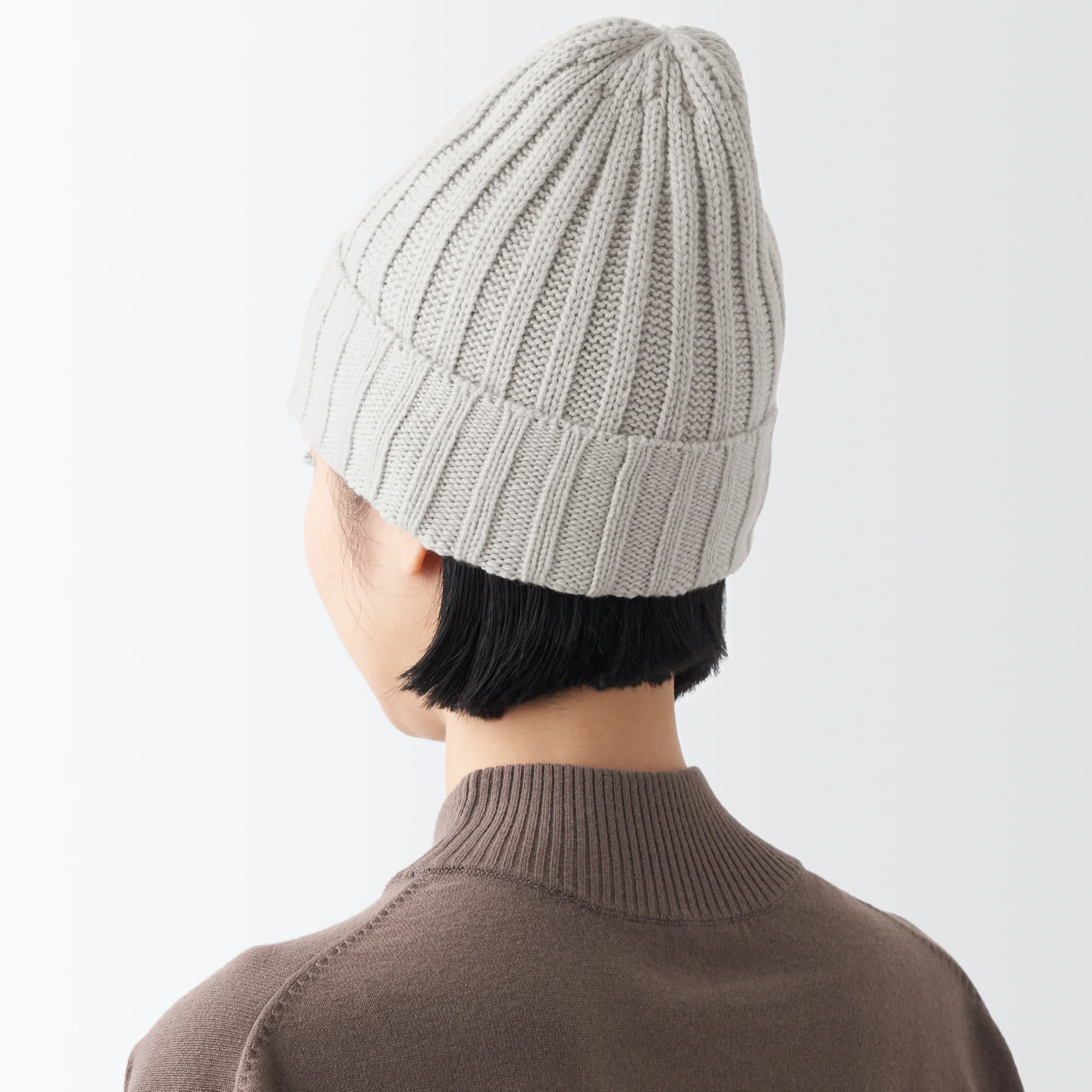 Wool Ribbed Beanie - Image 23