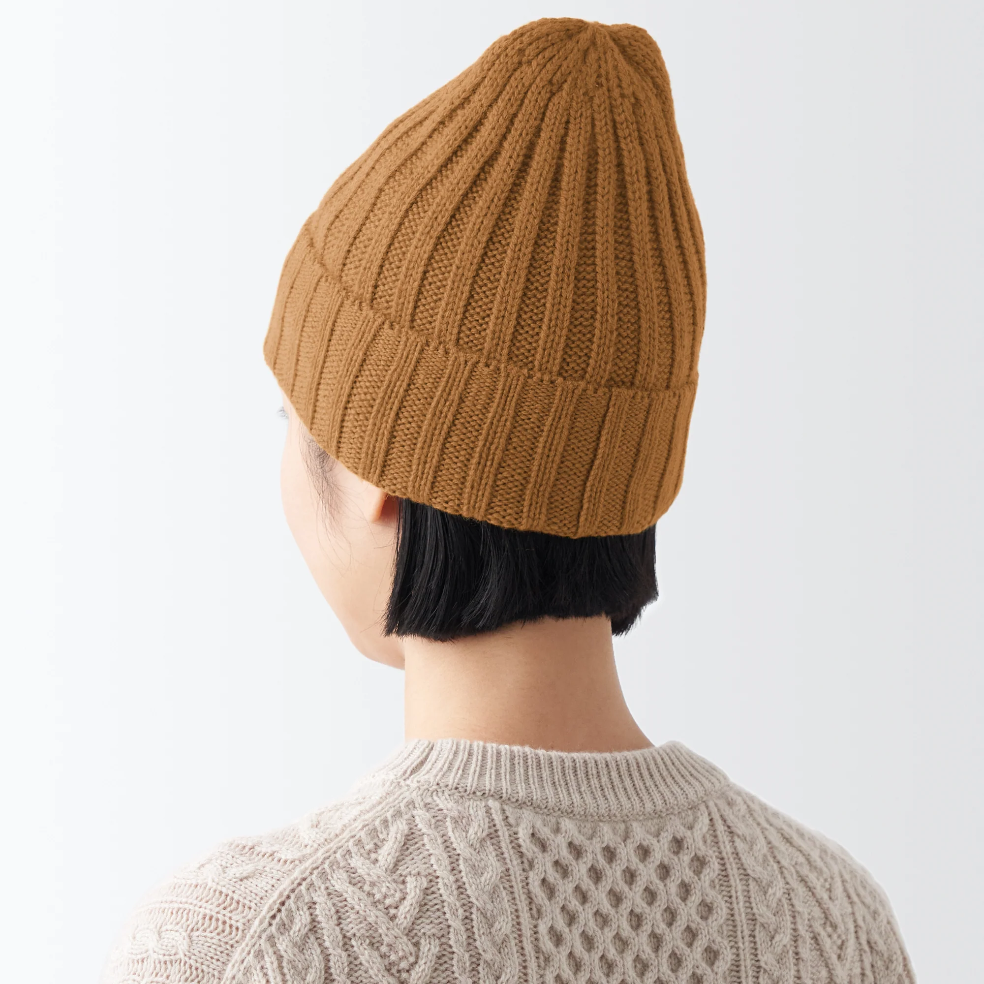 Wool Ribbed Beanie - Image 29