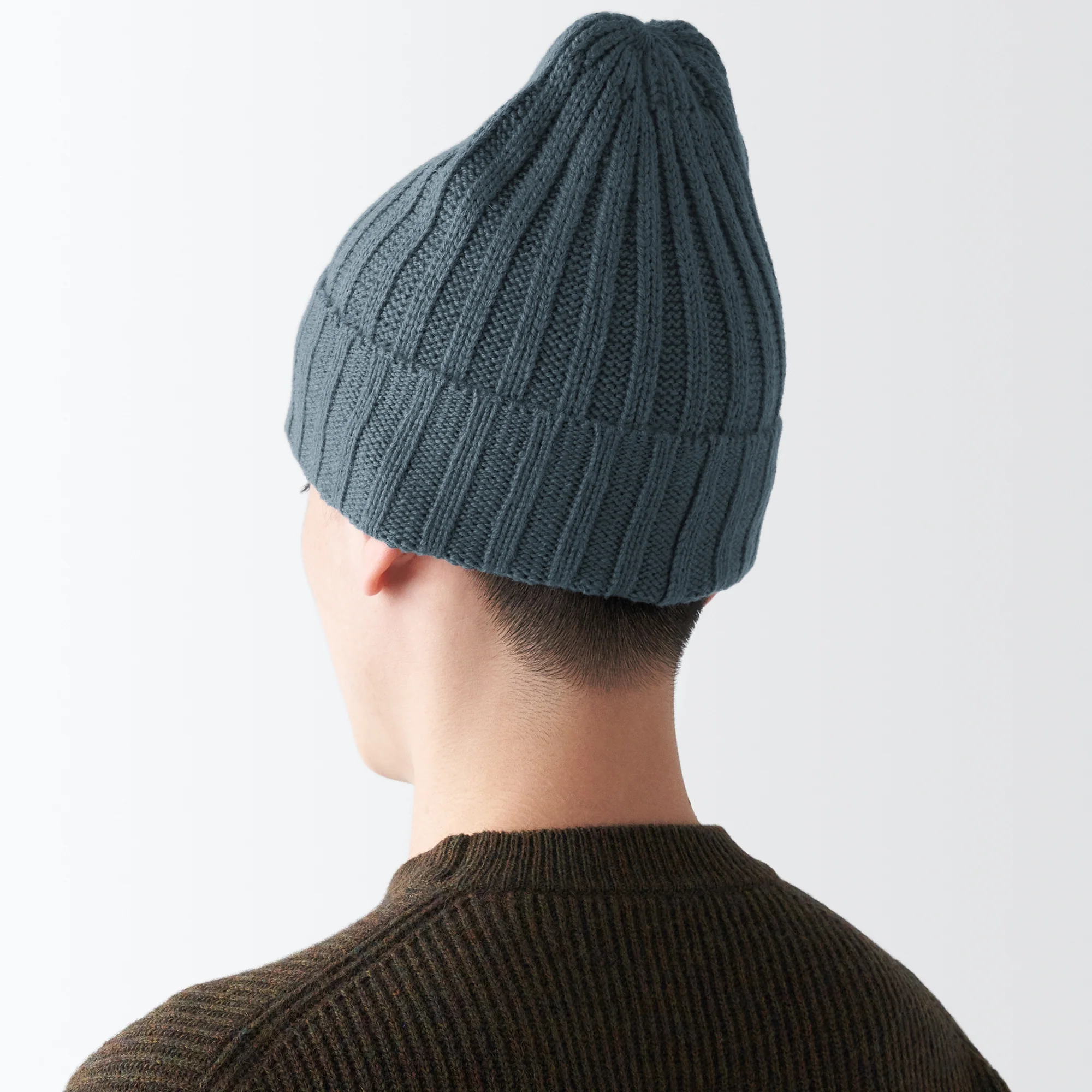 Wool Ribbed Beanie - Image 36