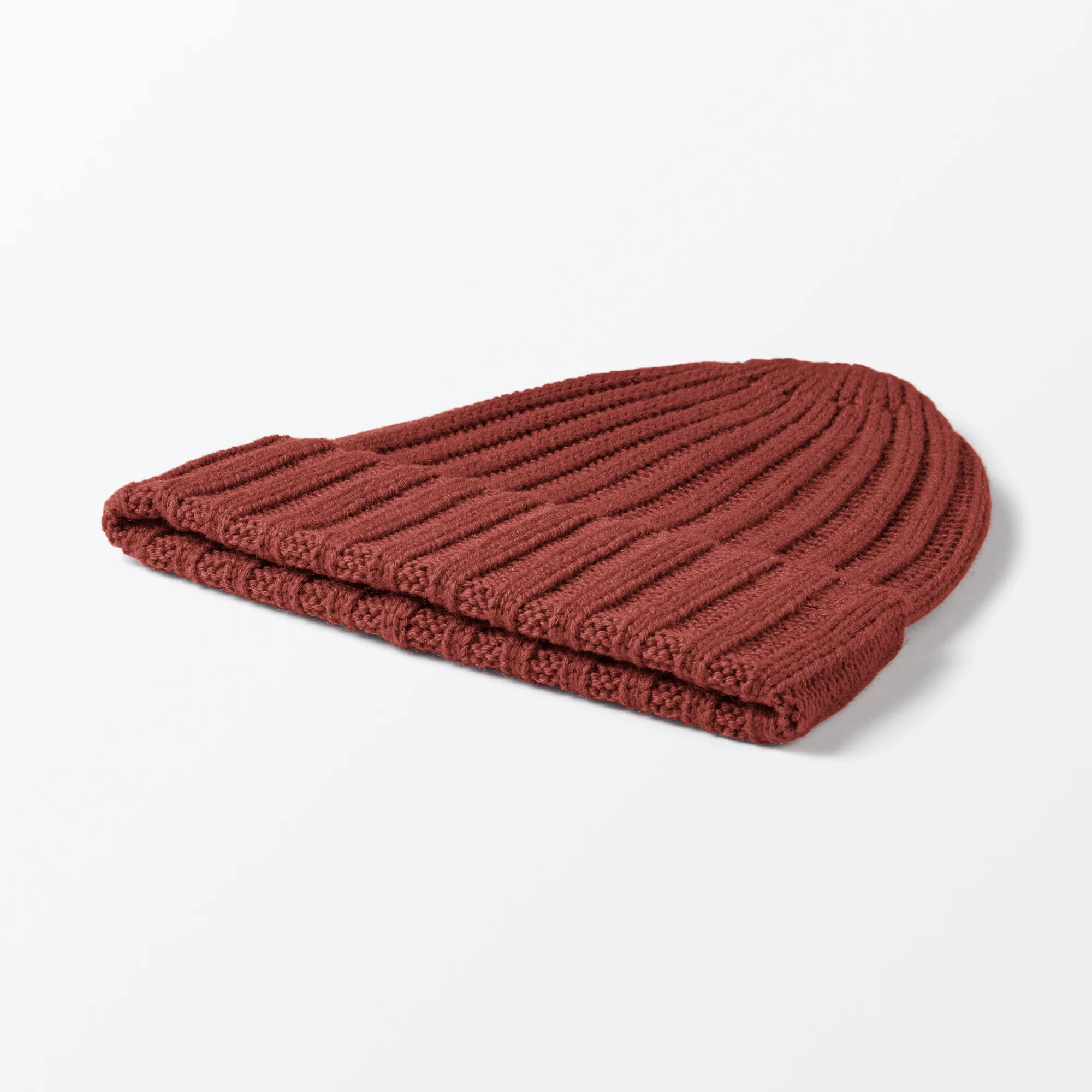 Wool Ribbed Beanie - Image 4