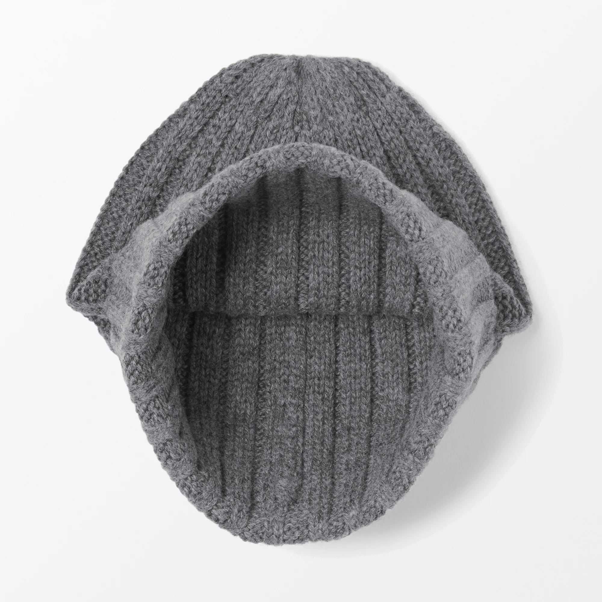 Wool Ribbed Beanie - Image 9
