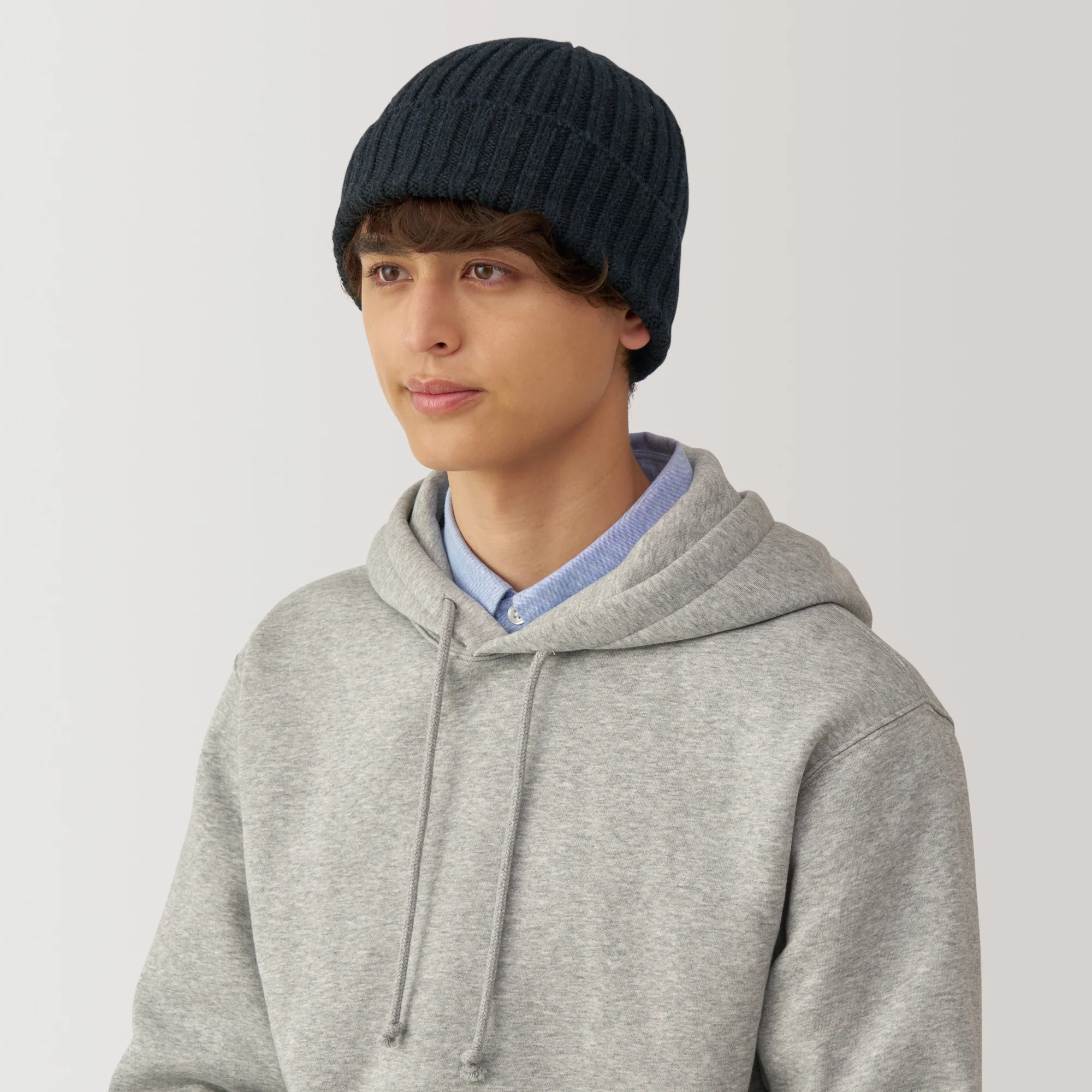 Wool Ribbed Beanie - Image 16