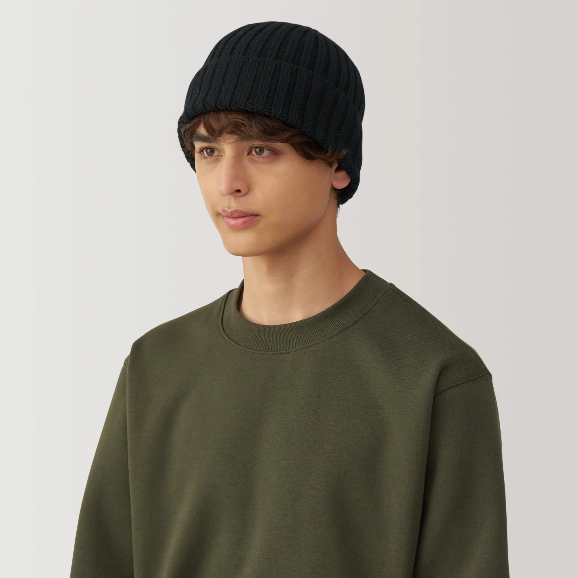 Wool Ribbed Beanie - Image 22