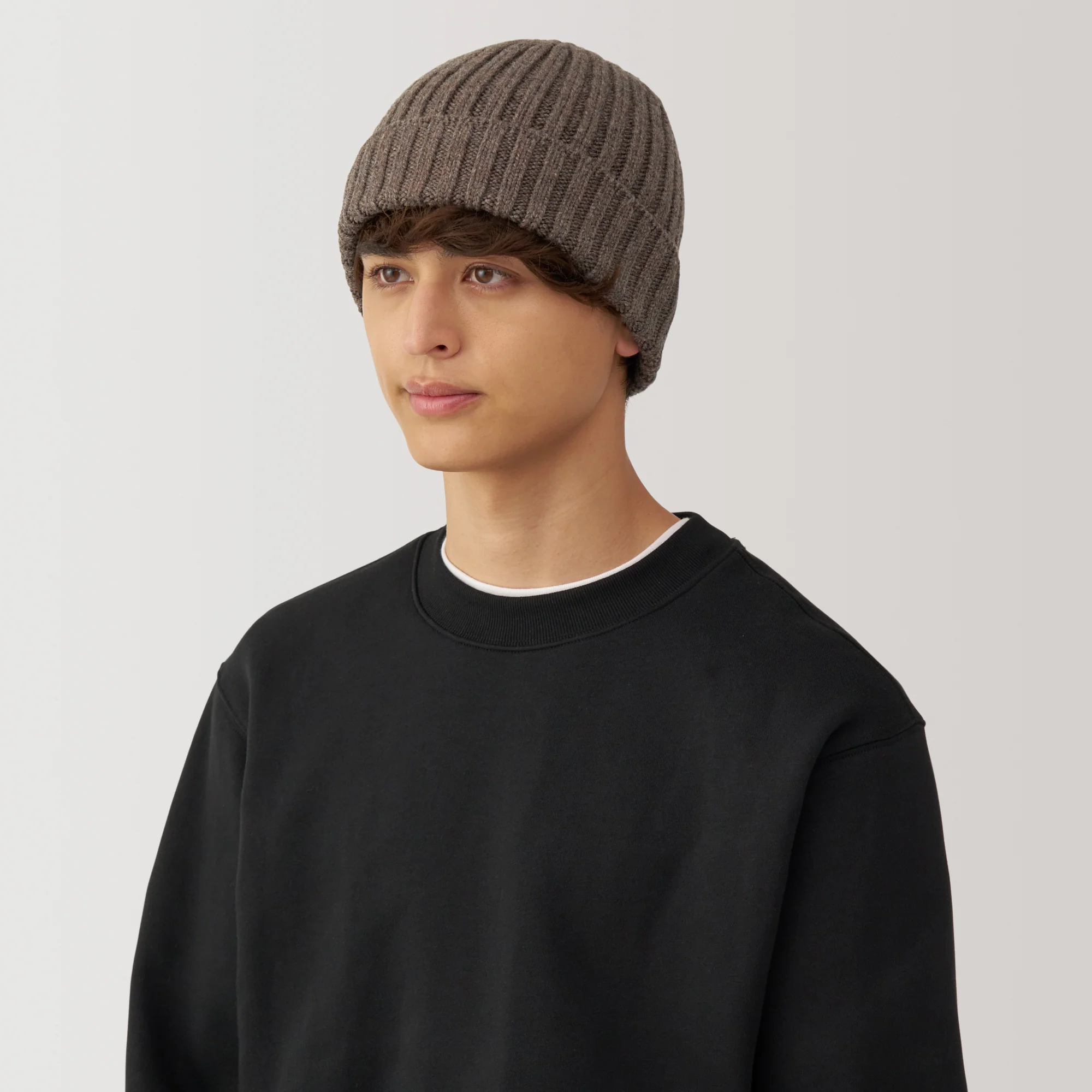 Wool Ribbed Beanie - Image 28