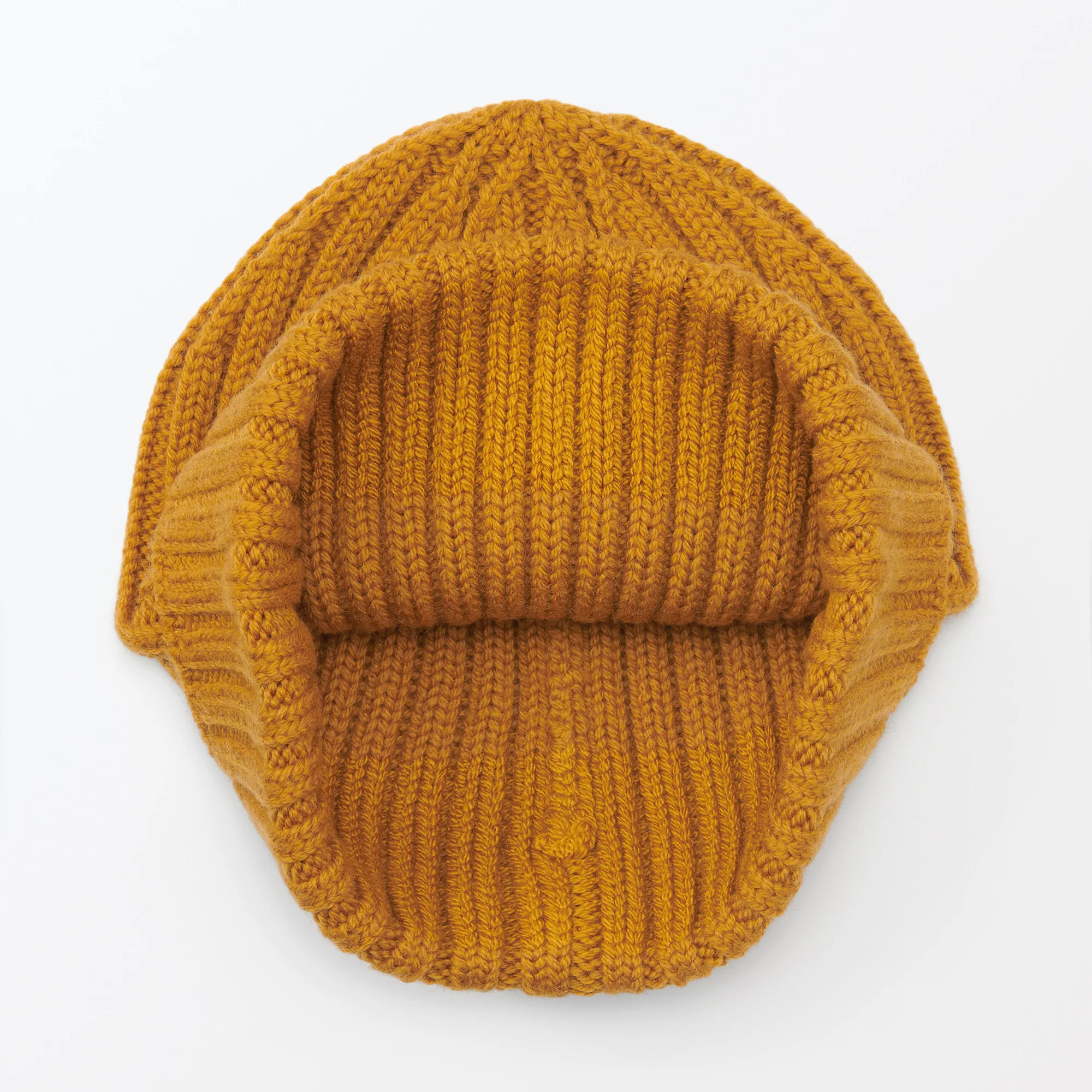 Wool Ribbed Beanie - Image 5
