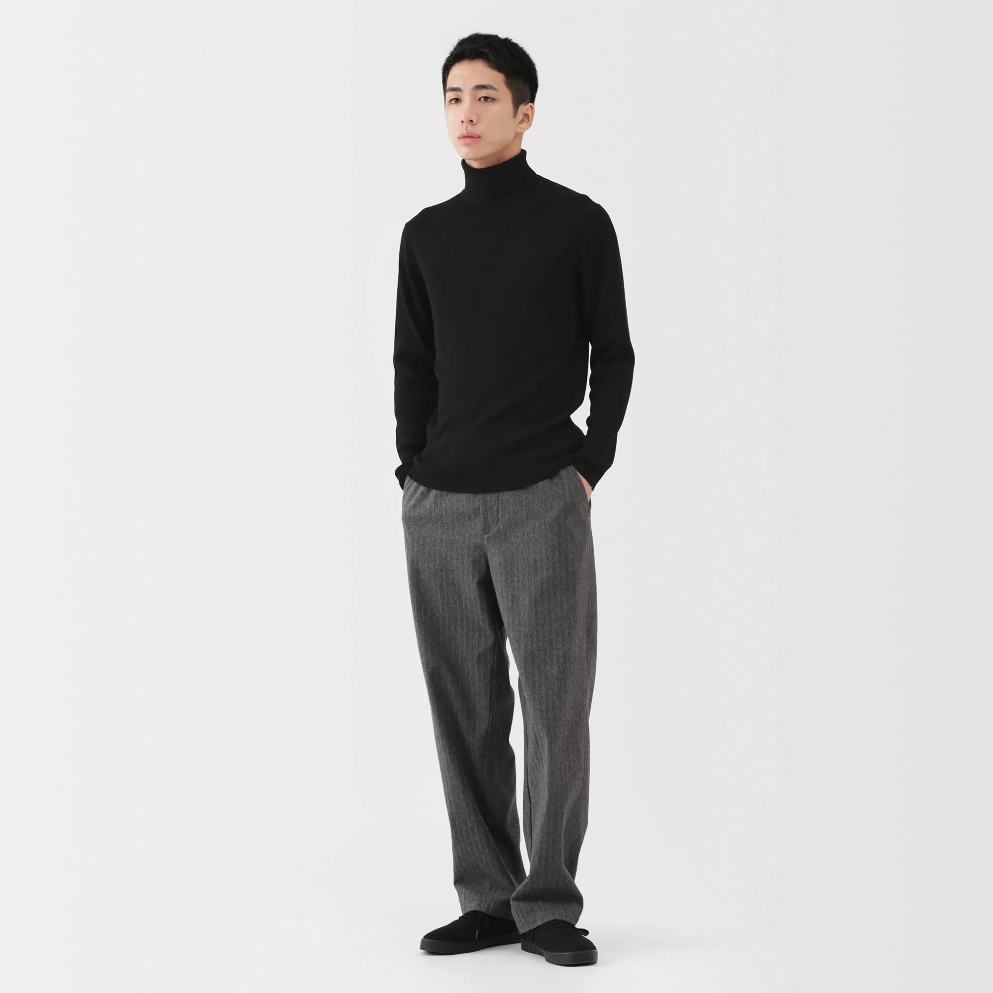 Wool Turtleneck Sweater - Image 31