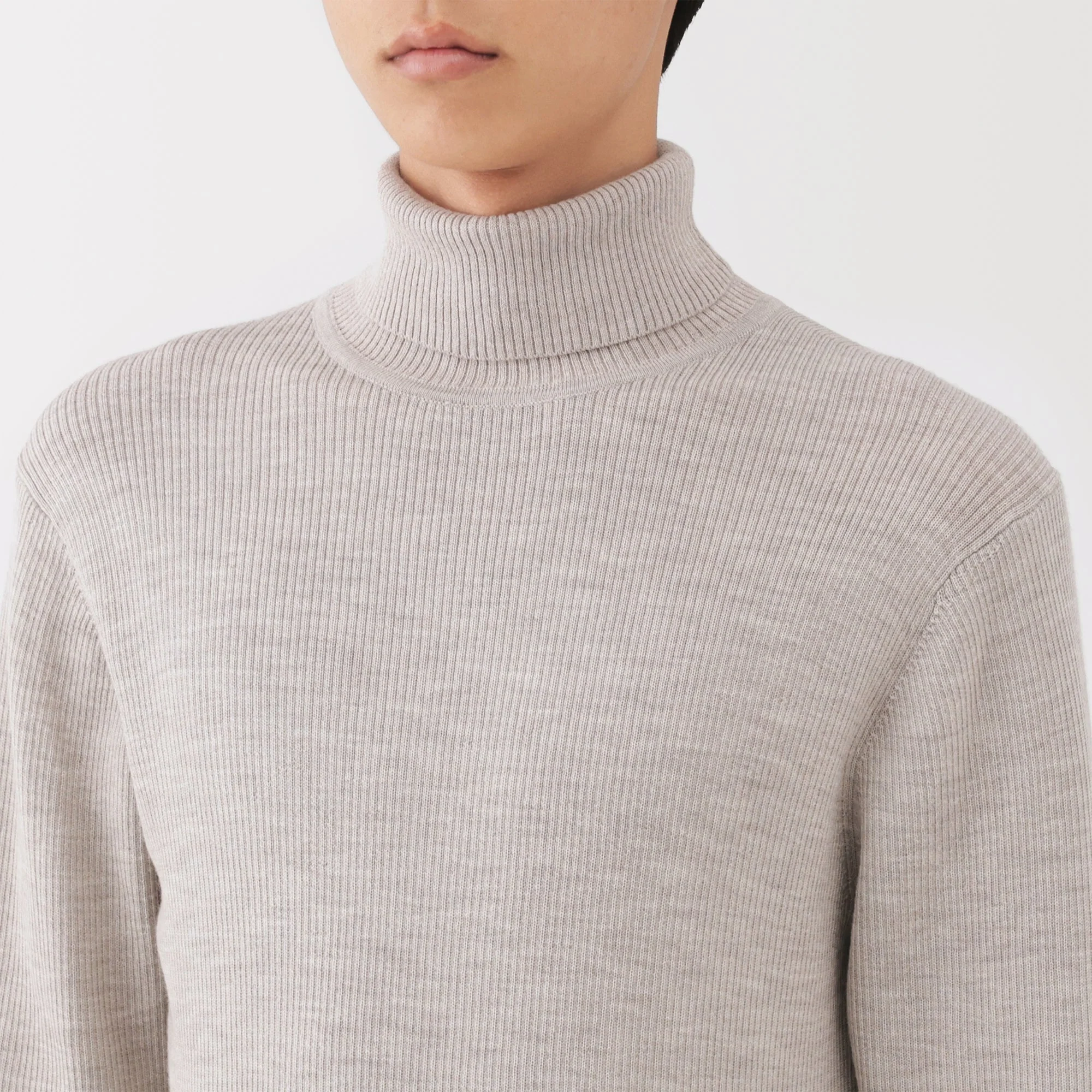 Wool Turtleneck Sweater - Image 34