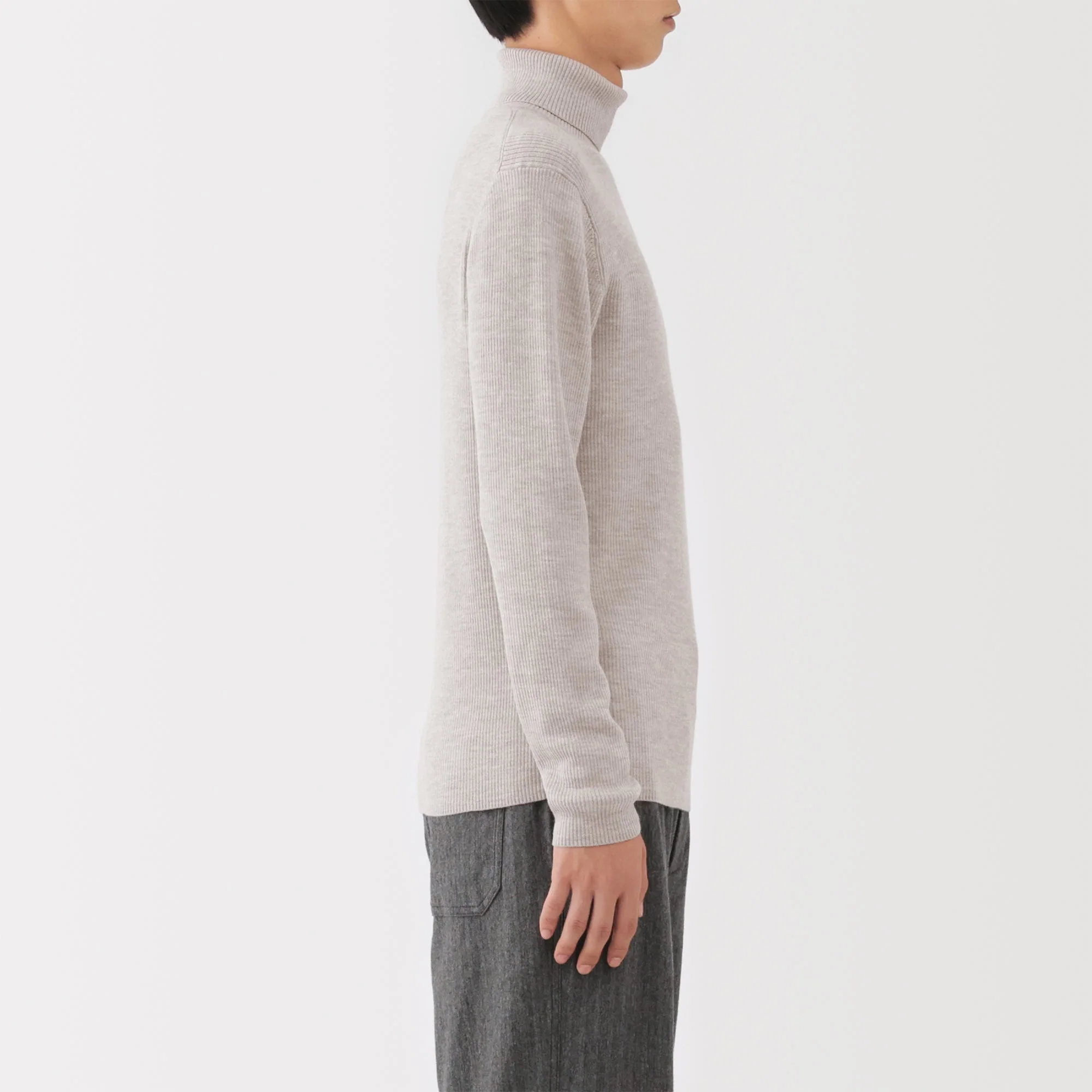 Wool Turtleneck Sweater - Image 41