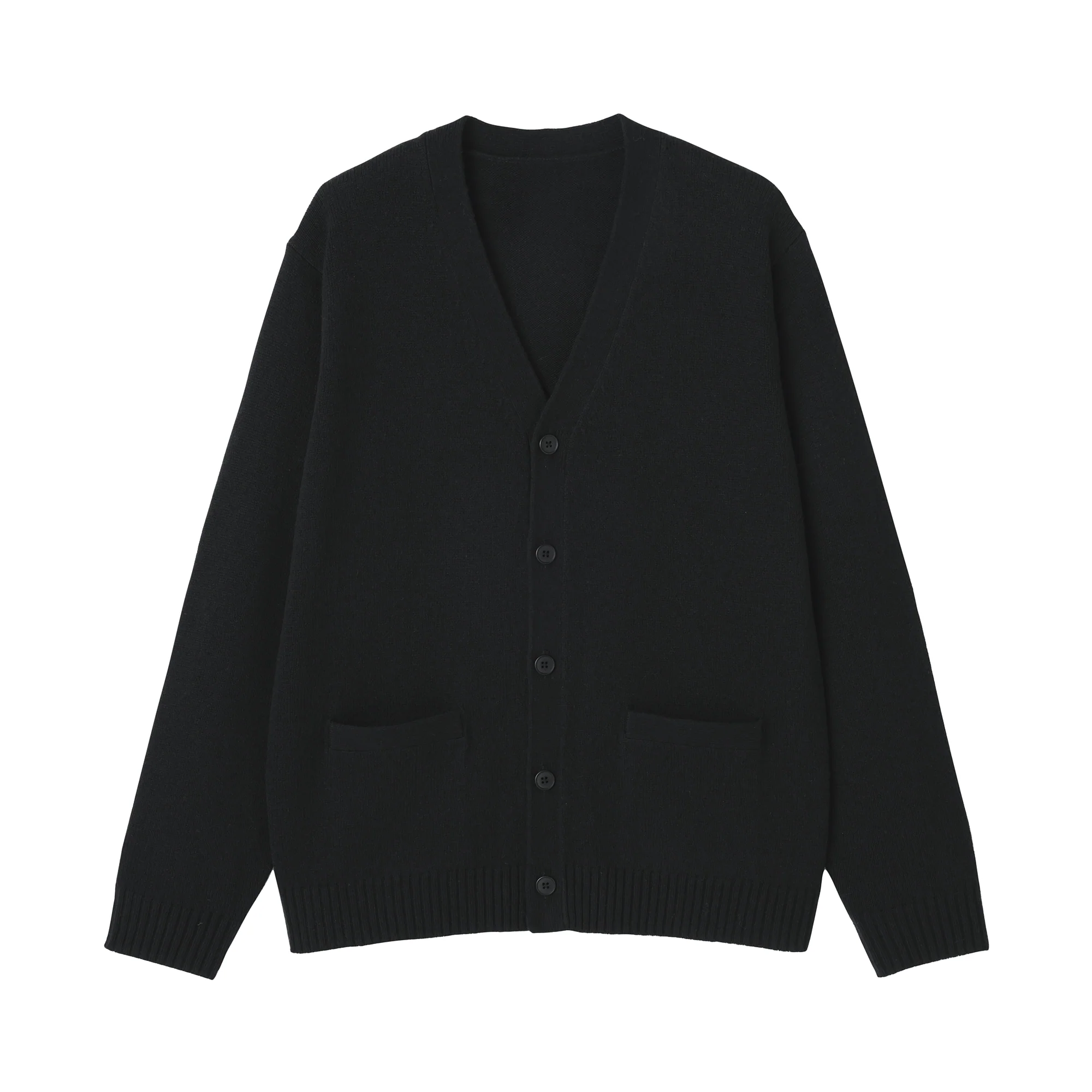 Wool V-Neck Cardigan - Image 18
