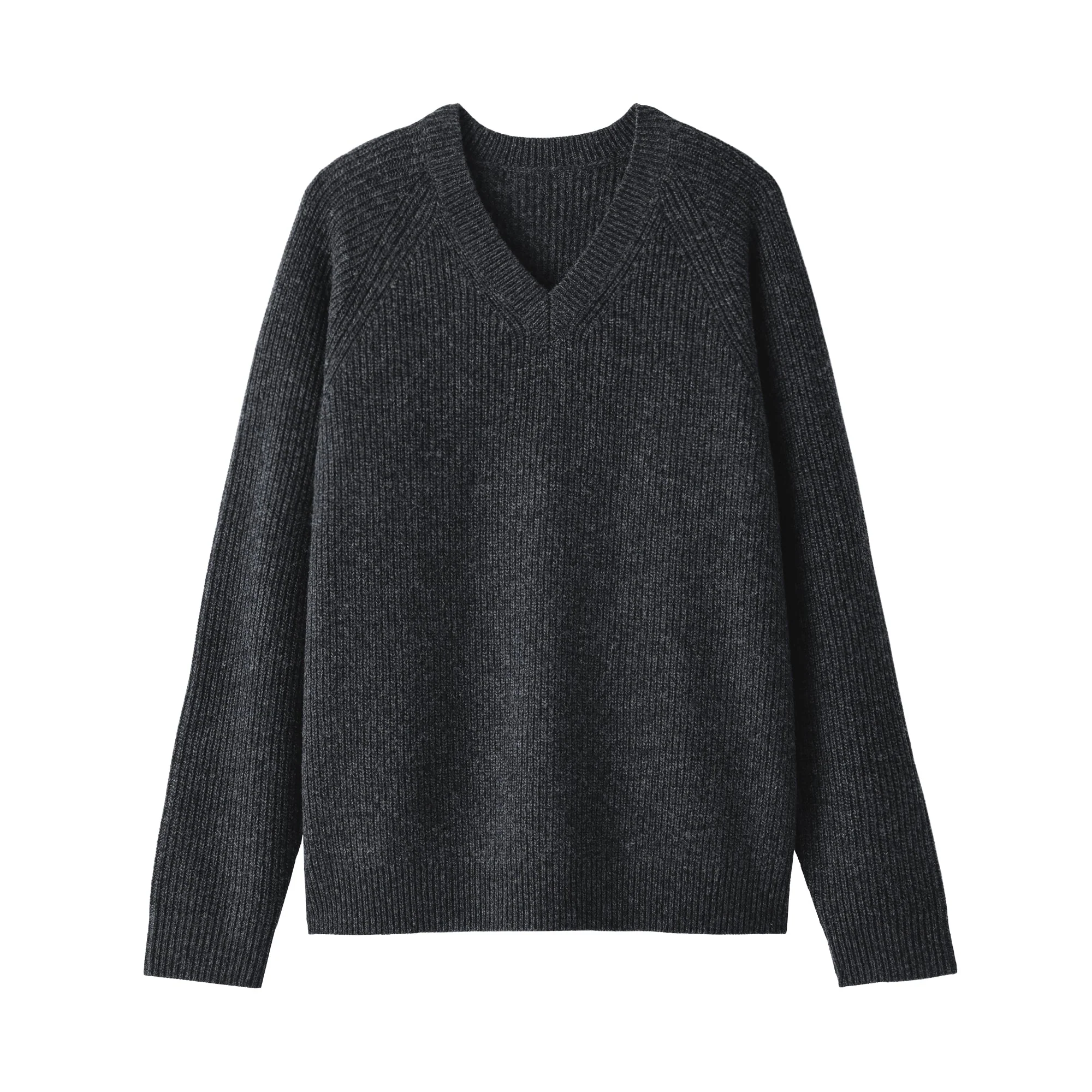 Wool V-Neck Sweater - Image 9