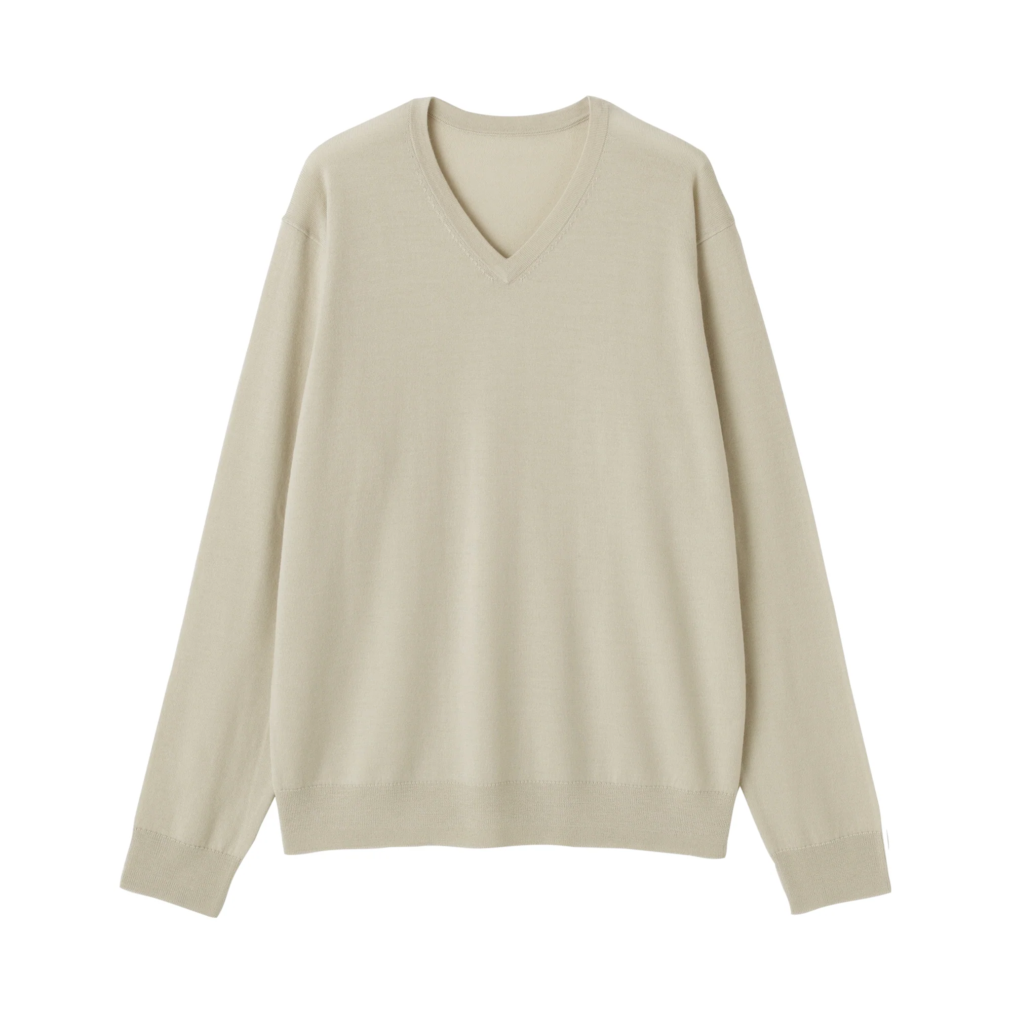 Wool V-Neck Sweater - Image 9