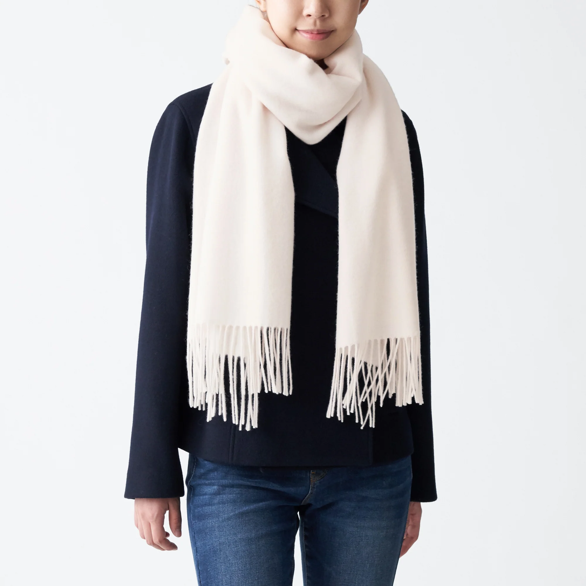 Wool Woven Large Stole 60x200cm - Image 12