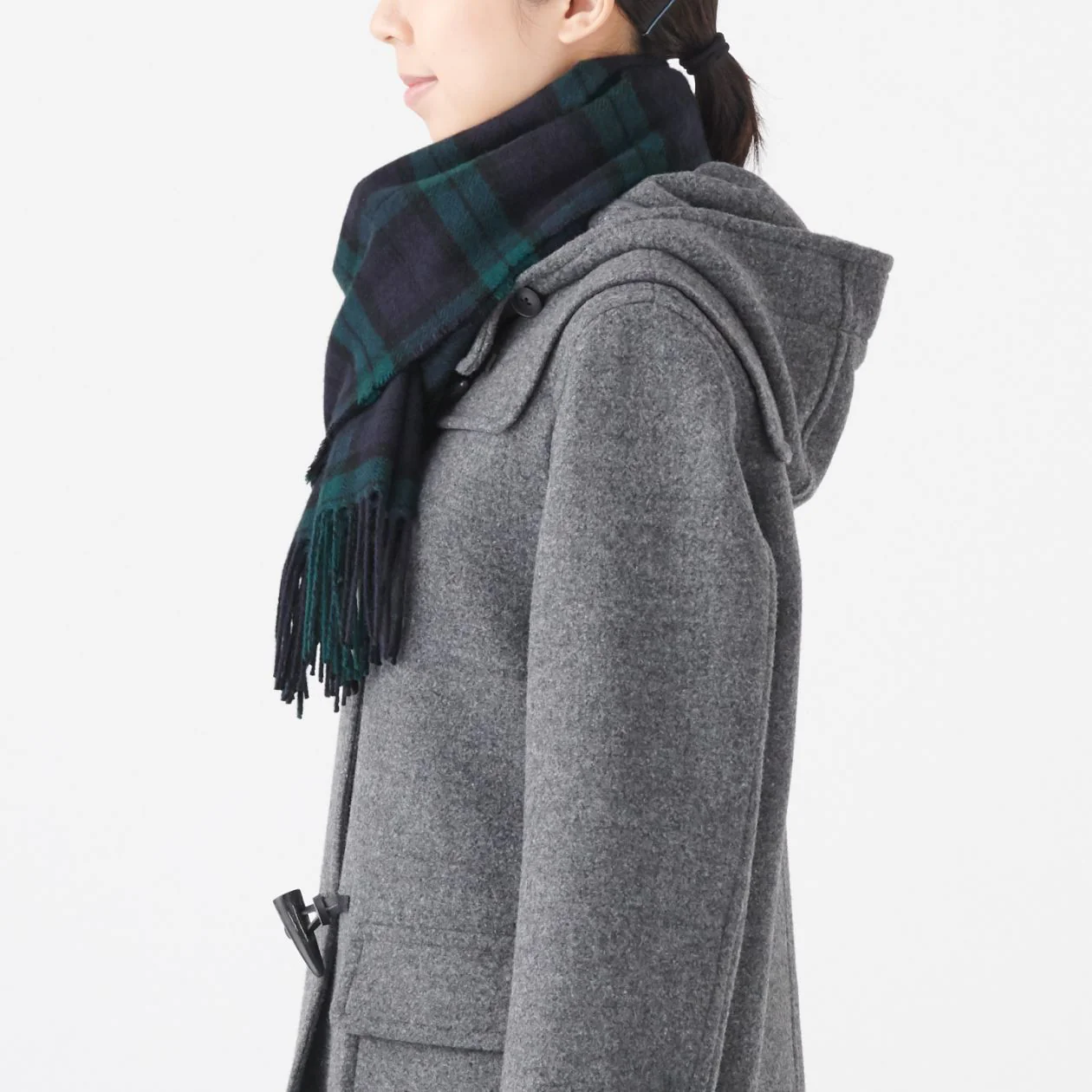 Wool Woven Scarf - Pattern 30x180cm - Image 23