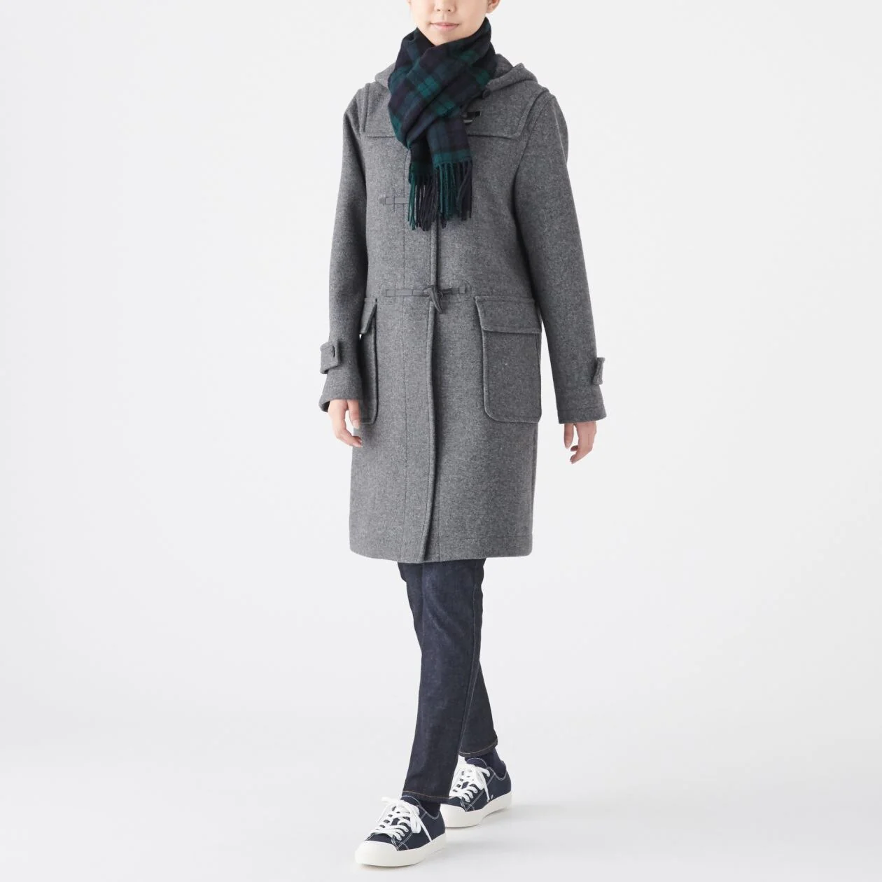 Wool Woven Scarf - Pattern 30x180cm - Image 24