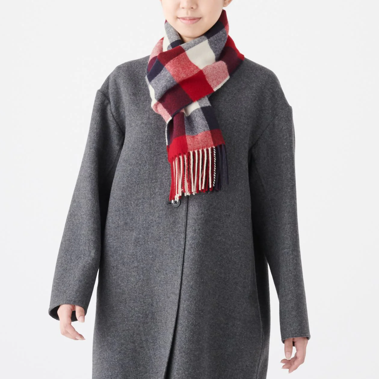 Wool Woven Scarf - Pattern 30x180cm - Image 40