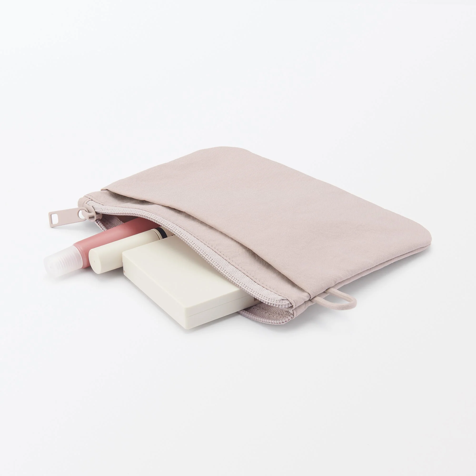 Wrinkled Nylon Flat Pouch - Medium - Image 2