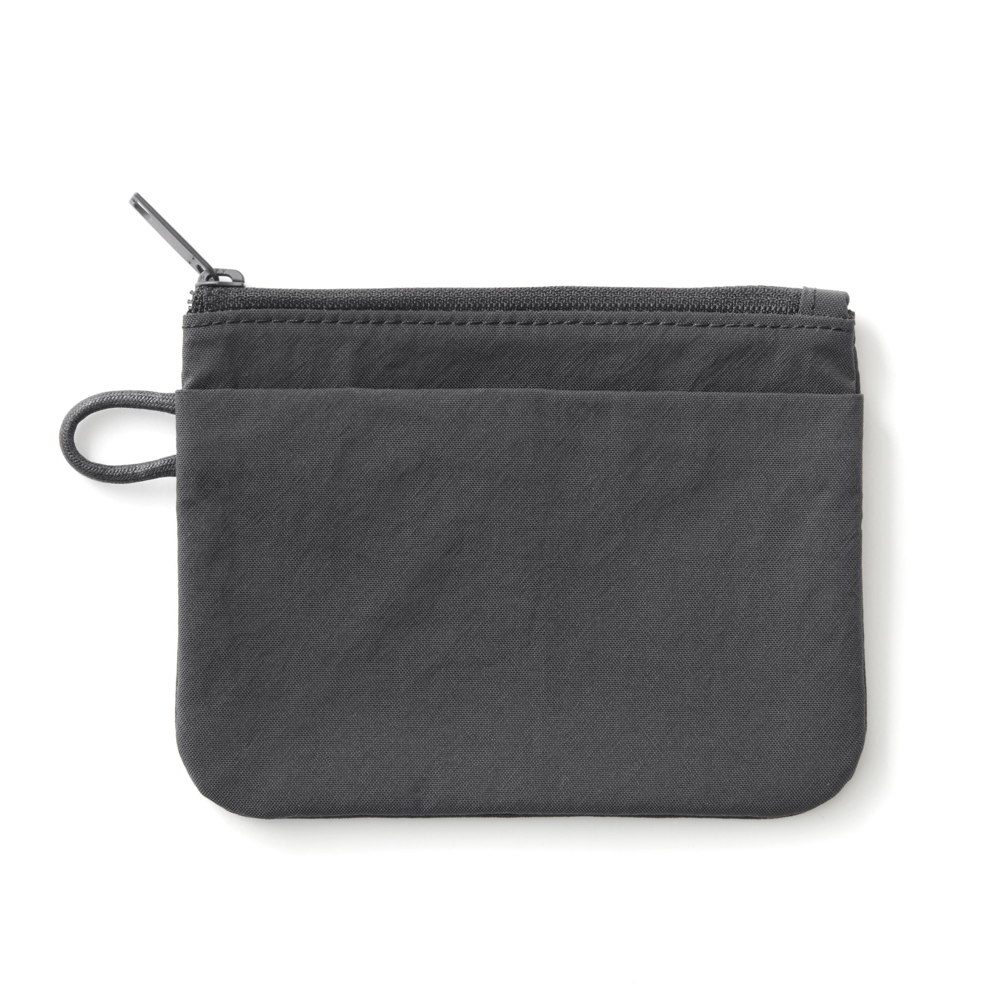 Wrinkled Nylon Flat Pouch - Small