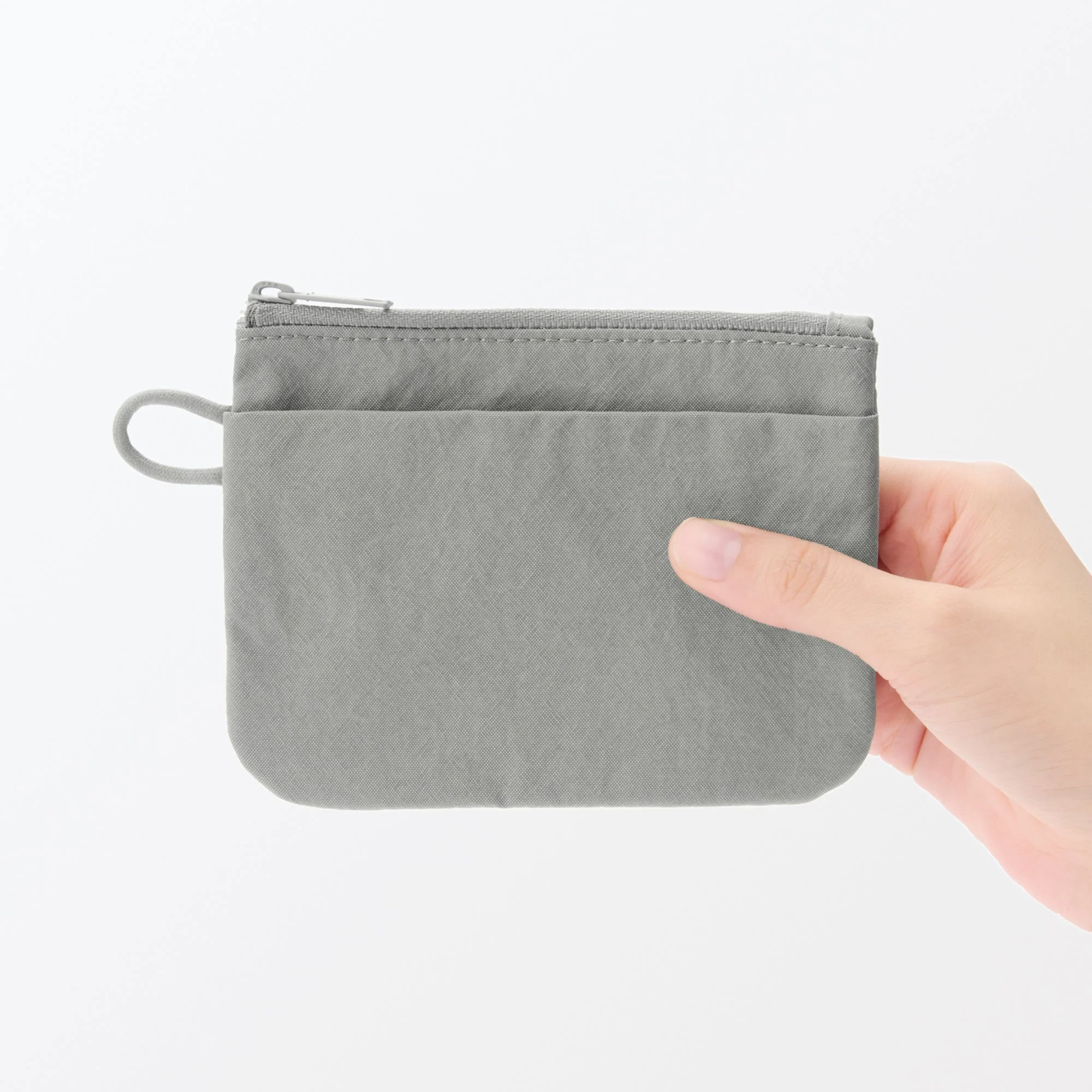 Wrinkled Nylon Flat Pouch - Small - Image 11