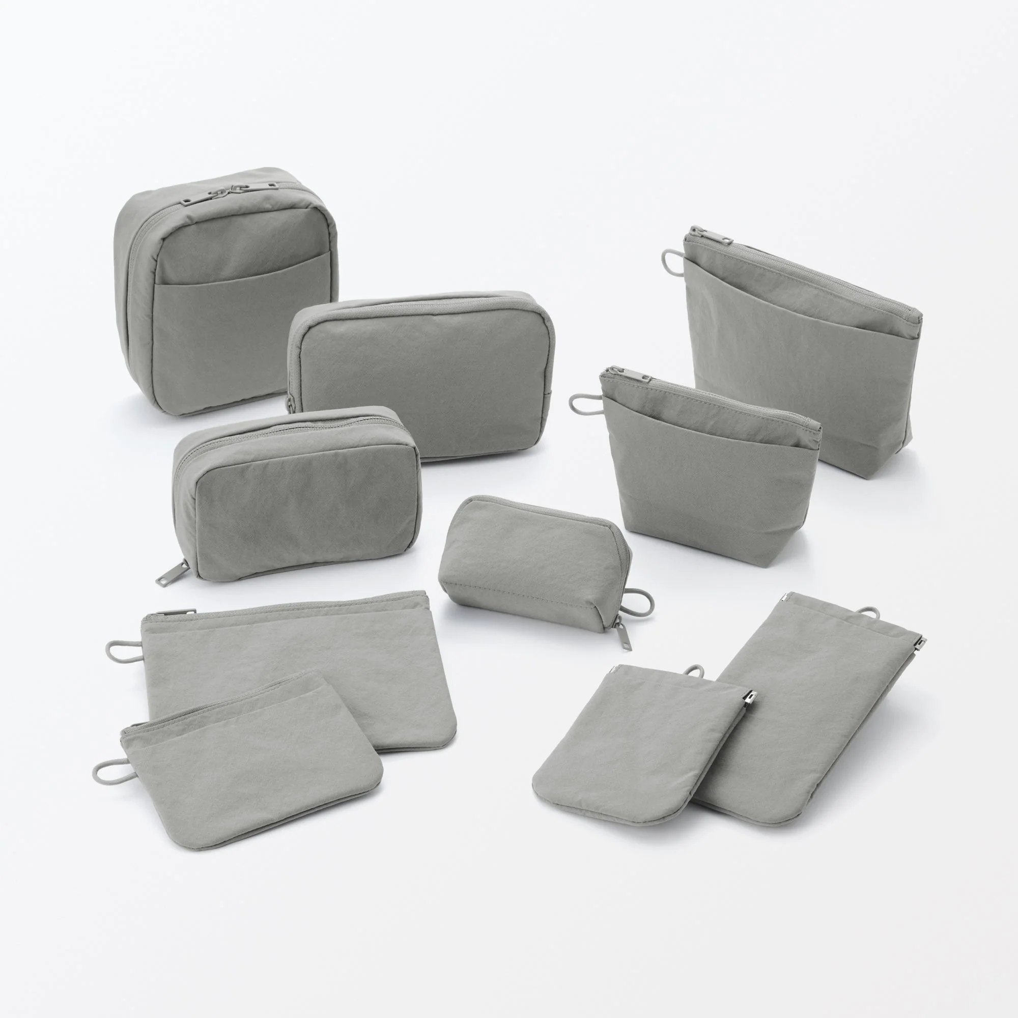 Wrinkled Nylon Flat Pouch - Small - Image 12
