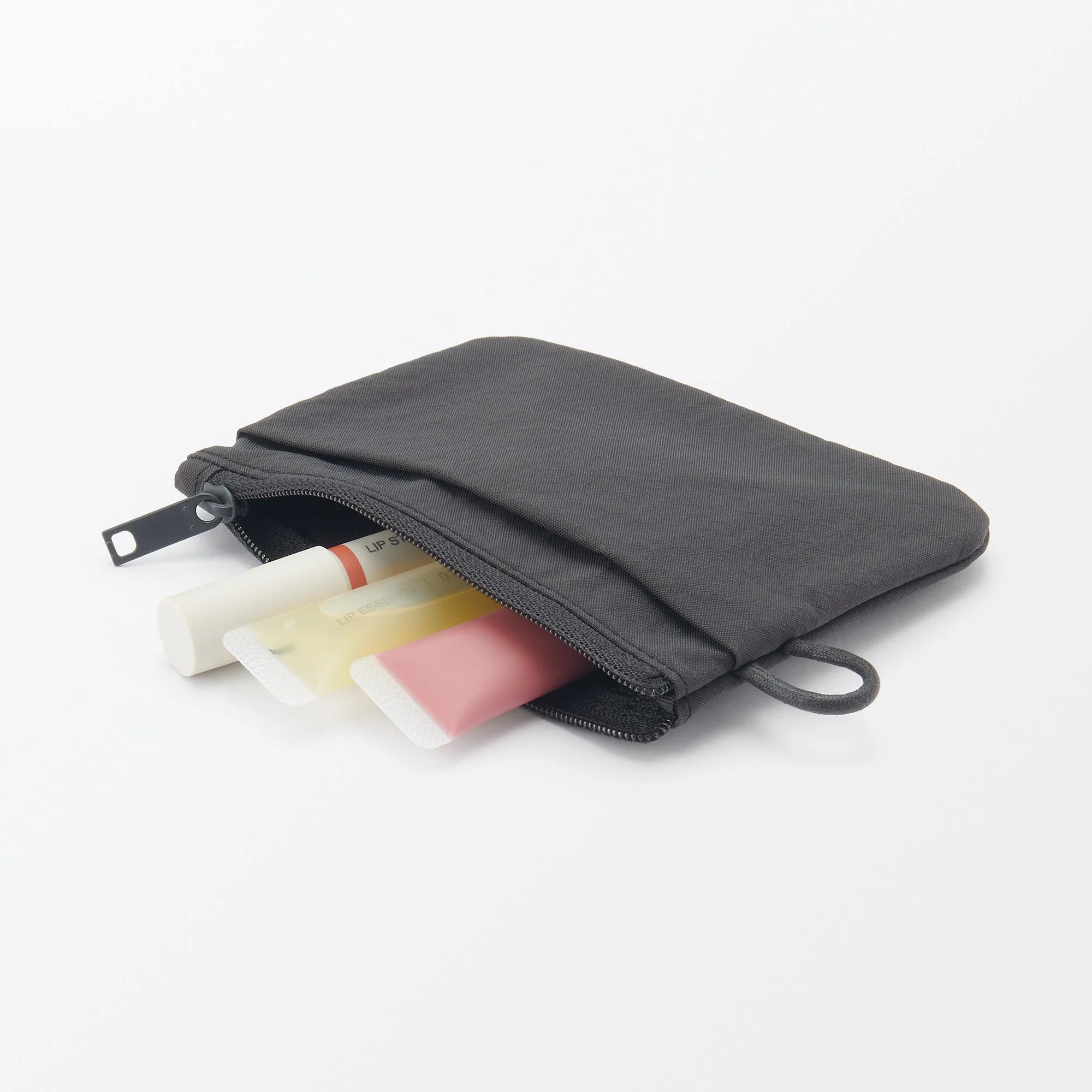 Wrinkled Nylon Flat Pouch - Small - Image 2