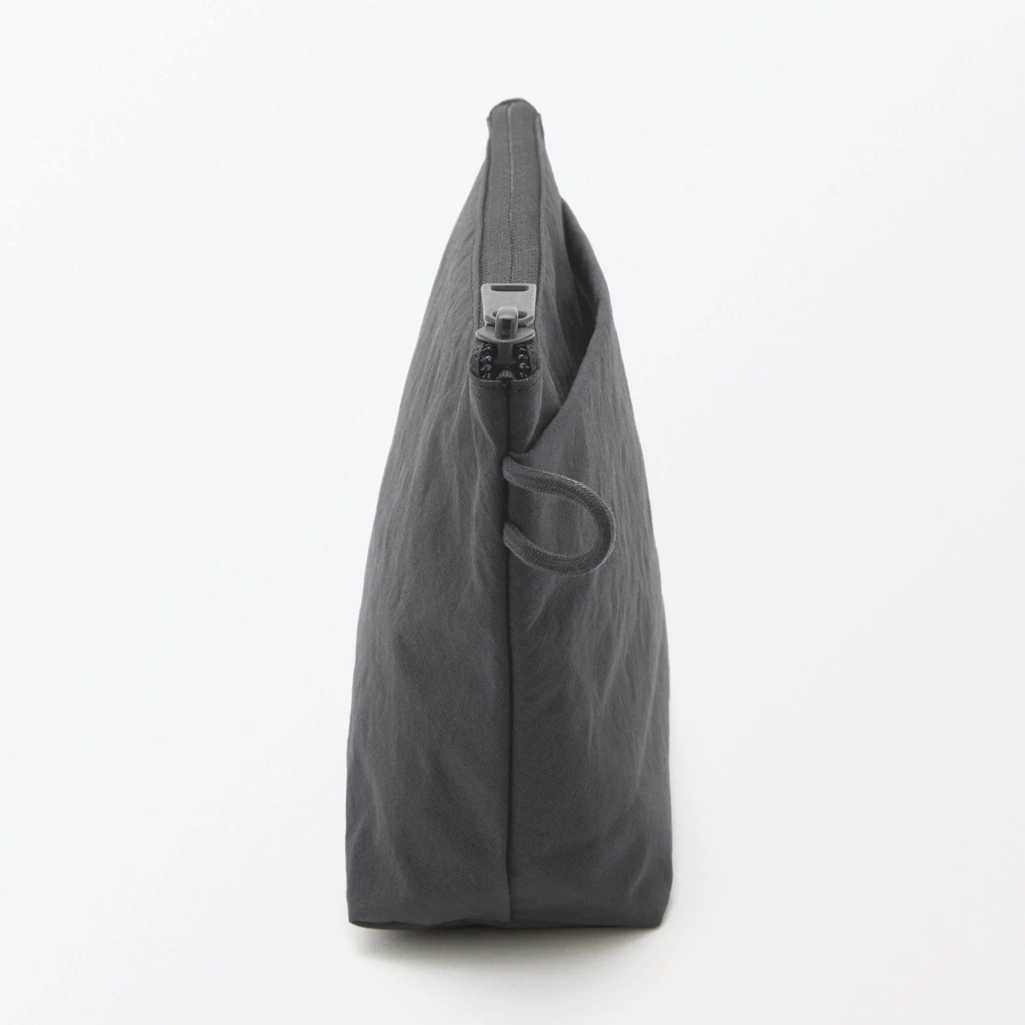 Wrinkled Nylon Gusset Pouch - Medium - Image 4
