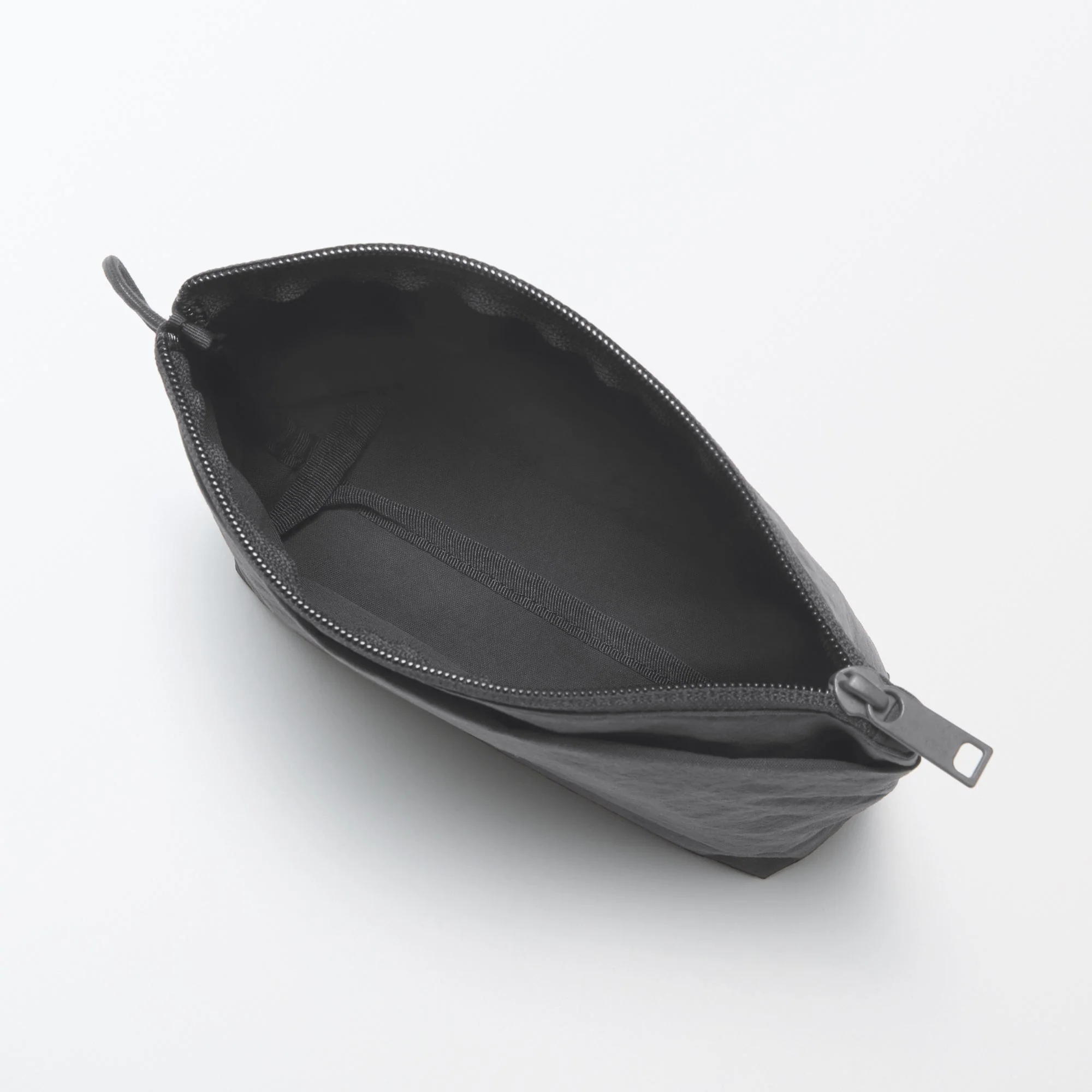 Wrinkled Nylon Gusset Pouch - Medium - Image 5