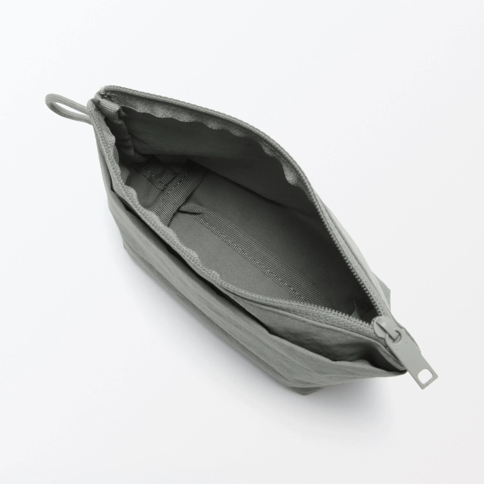 Wrinkled Nylon Gusset Pouch - Small - Image 5