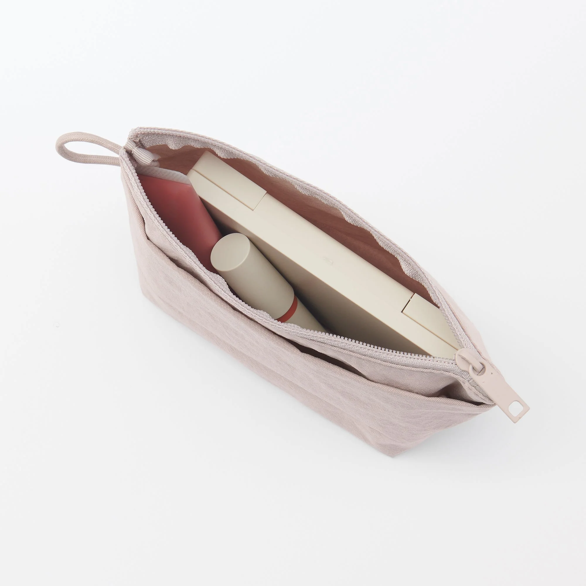 Wrinkled Nylon Gusset Pouch - Small - Image 9