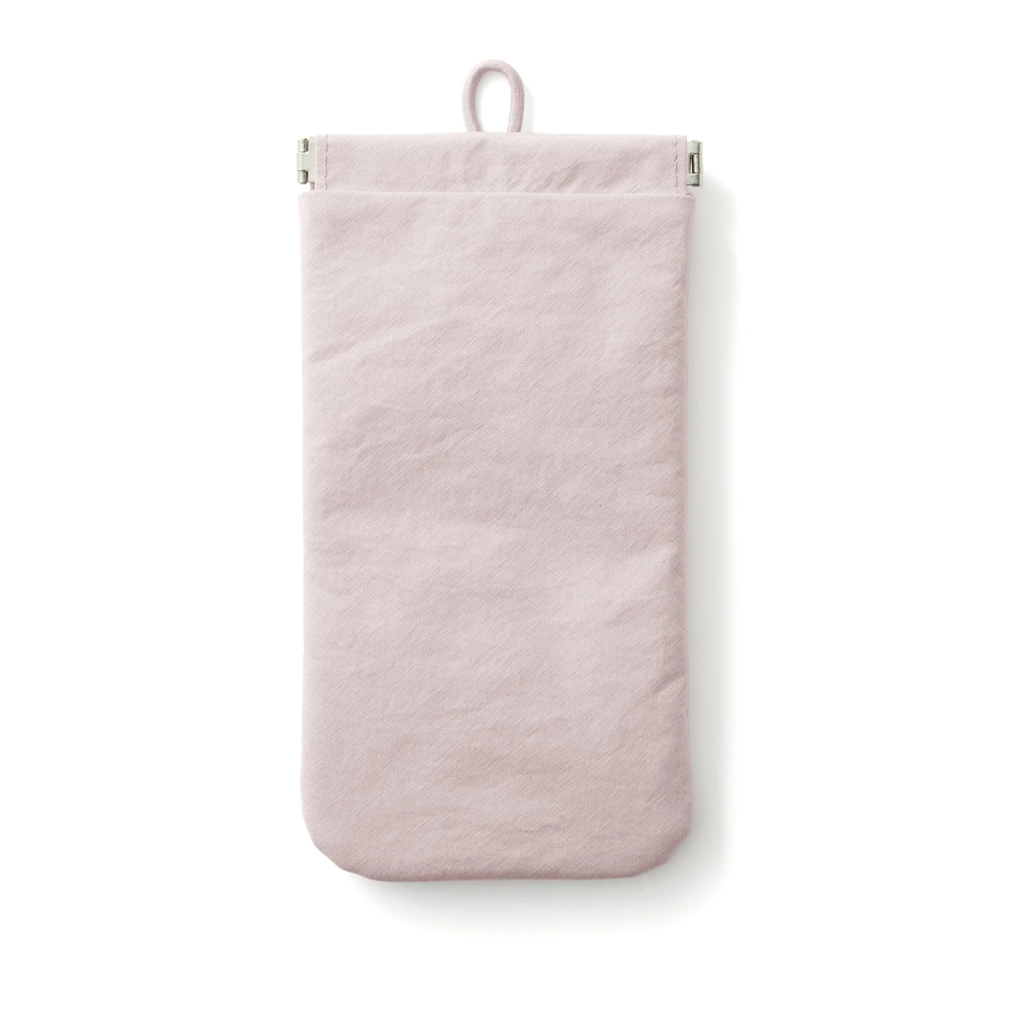 Wrinkled Nylon Self-Closing Flat Pouch - Medium - Image 7
