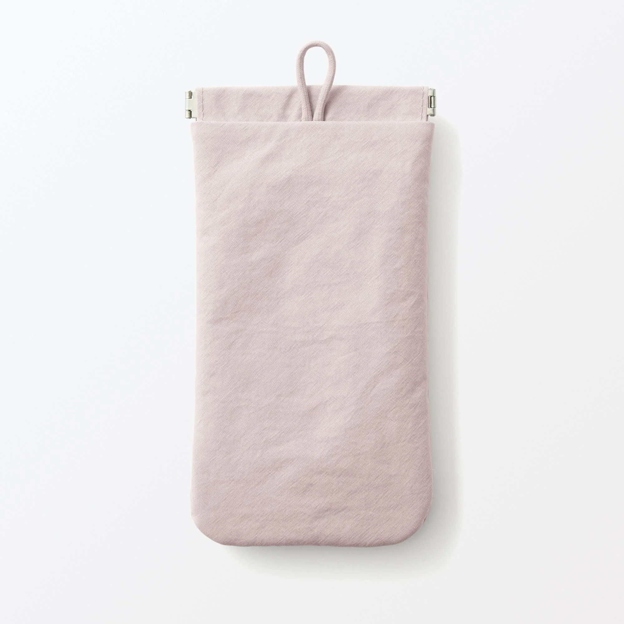 Wrinkled Nylon Self-Closing Flat Pouch - Medium - Image 9