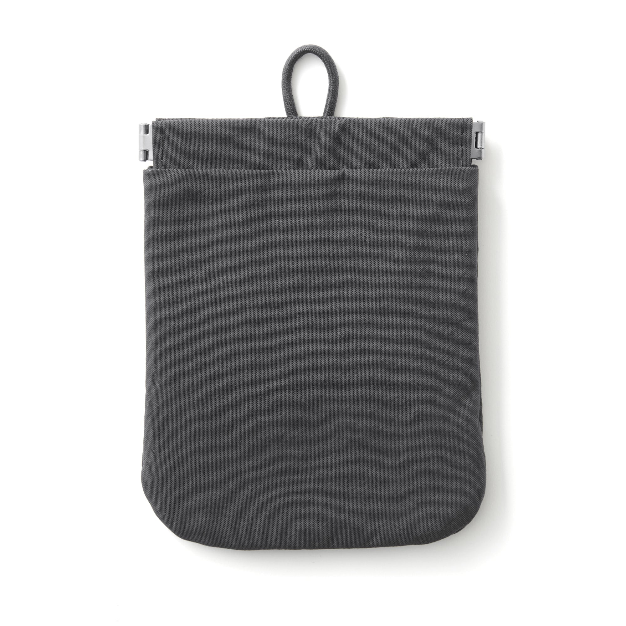 Wrinkled Nylon Self-Closing Flat Pouch - Small - Image 15