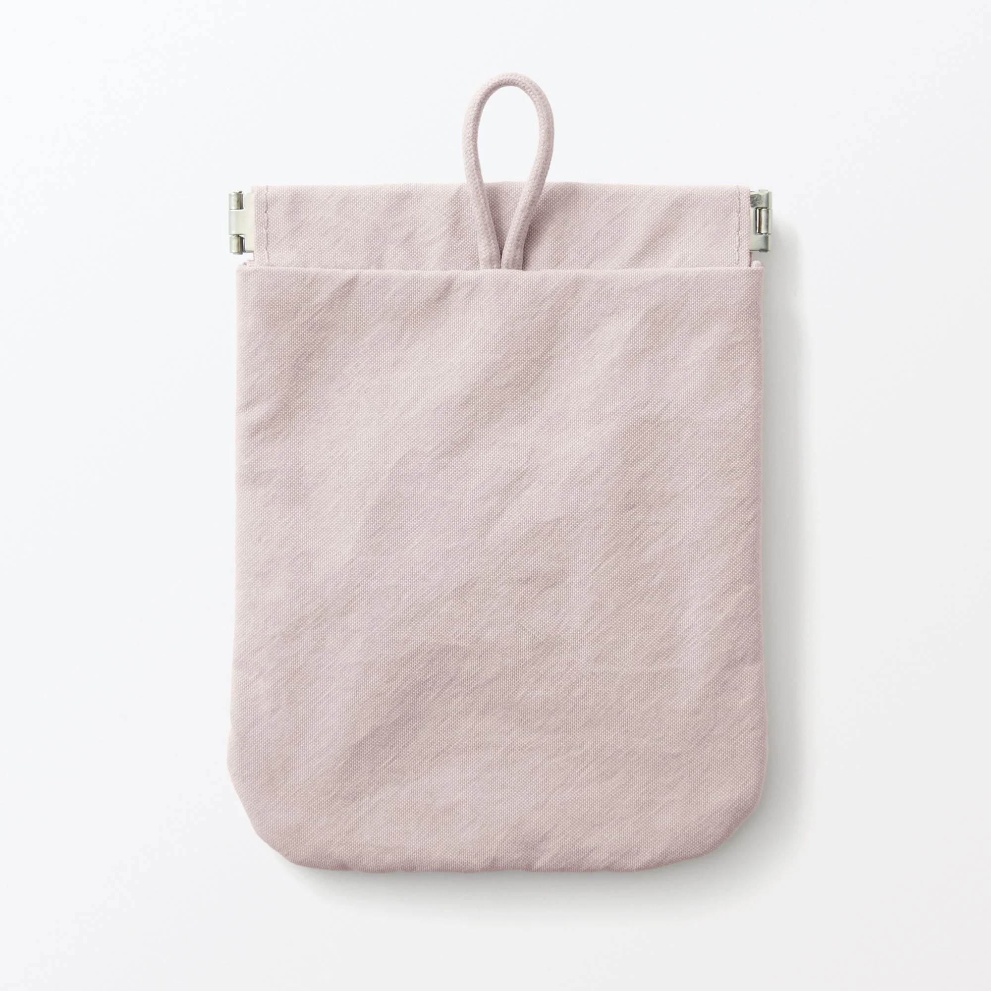 Wrinkled Nylon Self-Closing Flat Pouch - Small - Image 3